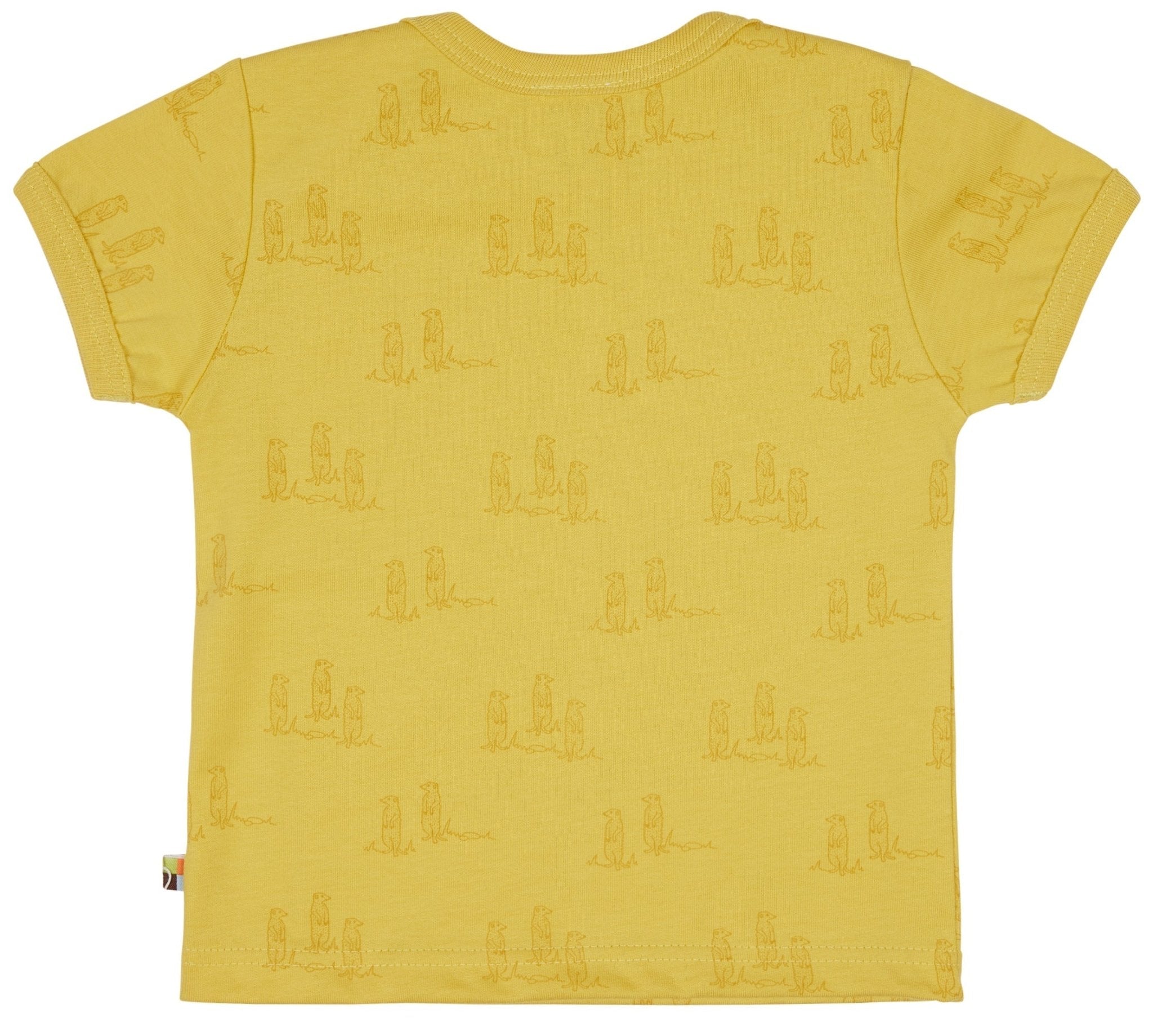 T-Shirt Druck - loud + proud - 1124 - gol - 62/68