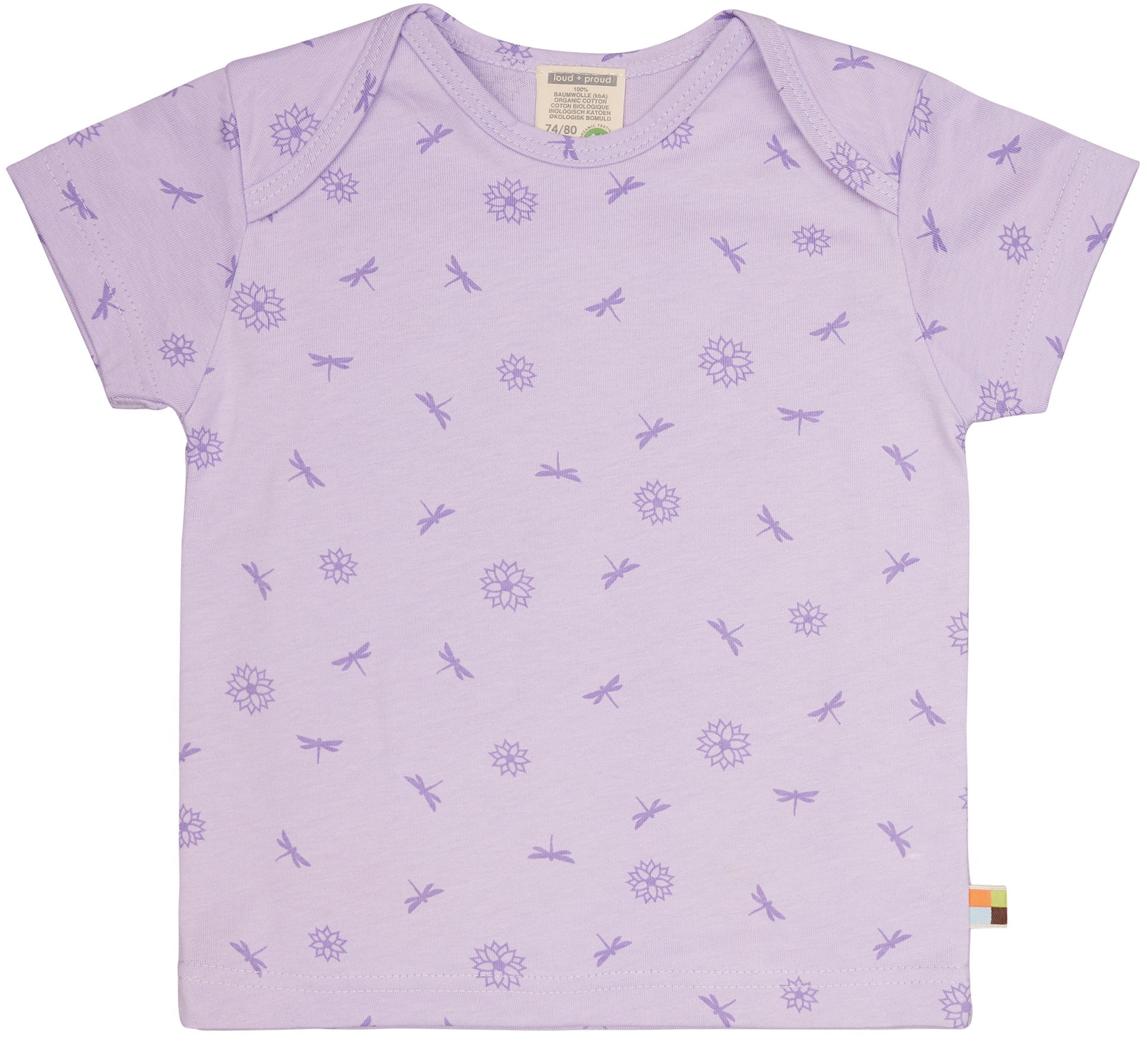 T-Shirt Druck - loud + proud - 1154-basp-62/68