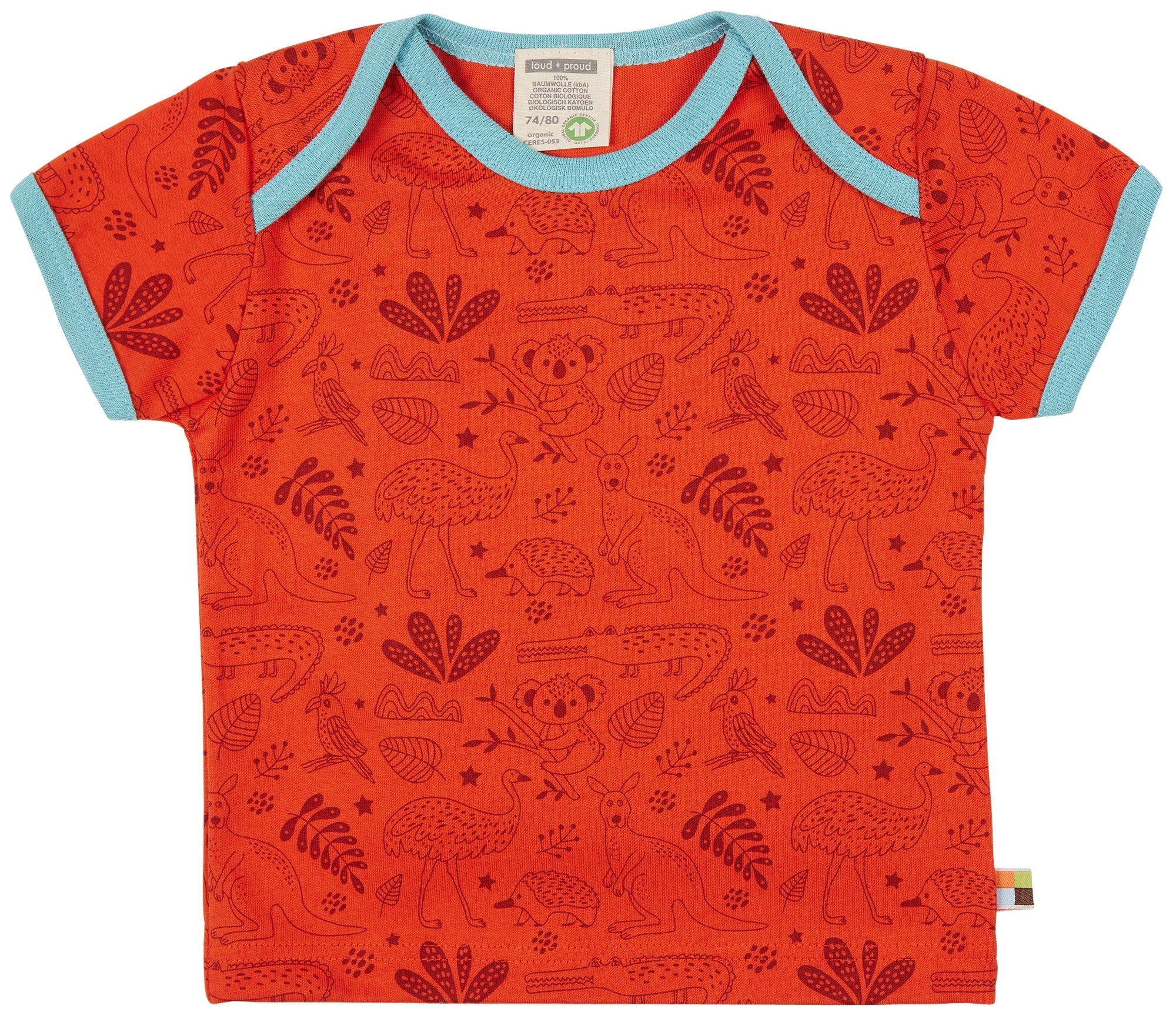 - T-Shirt Druck - loud + proud - 1093-cop-62/68