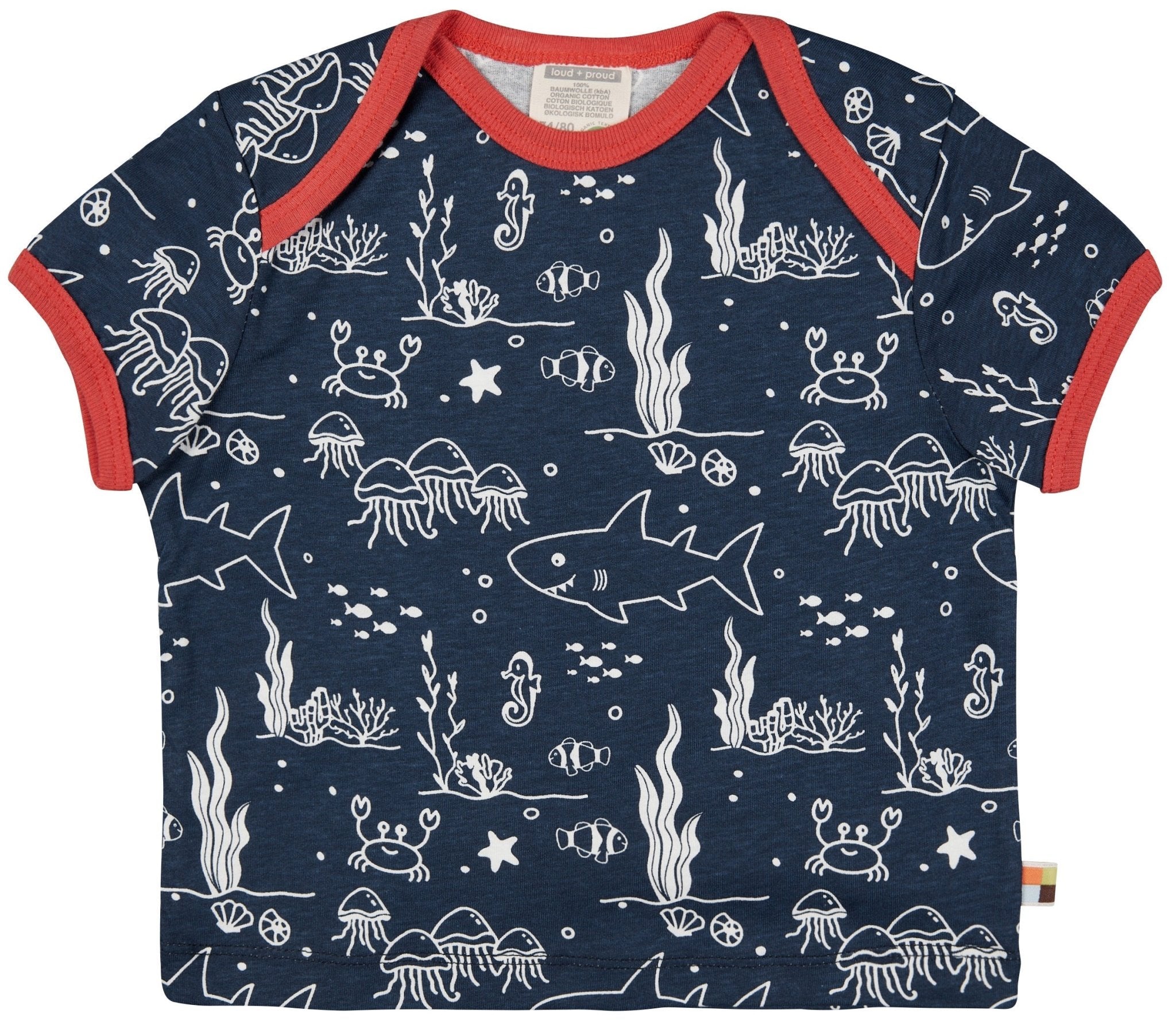 - T-Shirt Druck - loud + proud - 1068-ul-62/68