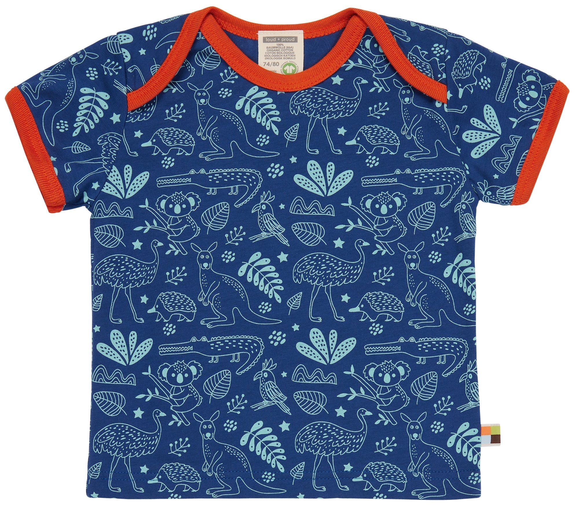 - T-Shirt Druck - loud + proud - 1093-ul-62/68