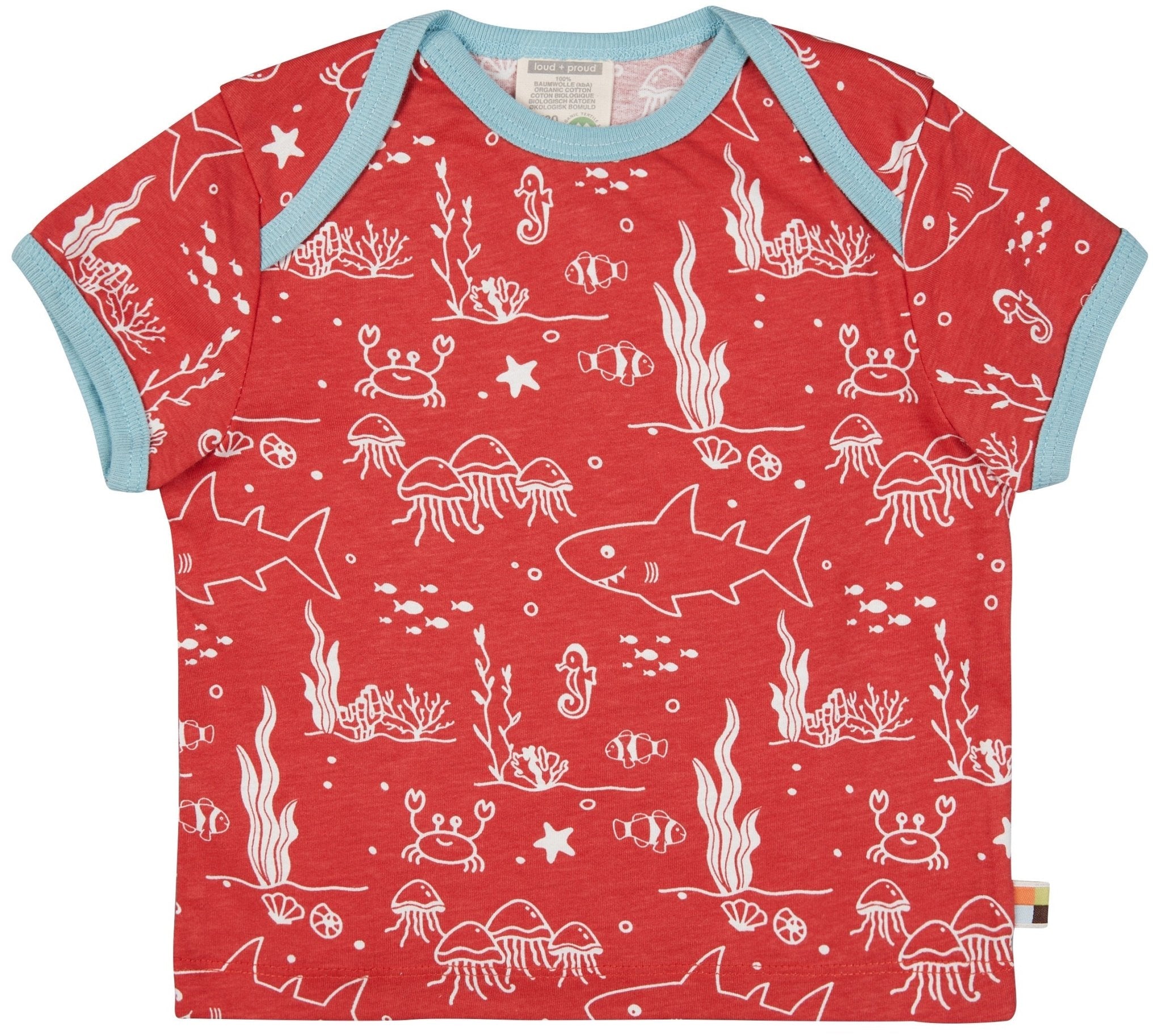 - T-Shirt Druck - loud + proud - 1068-chi-62/68