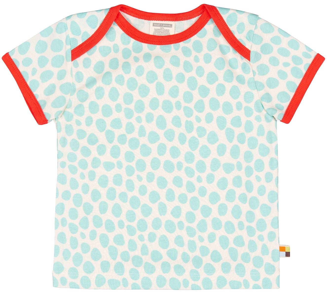 - T-Shirt, Druck - loud + proud - 1020-cl-62/68