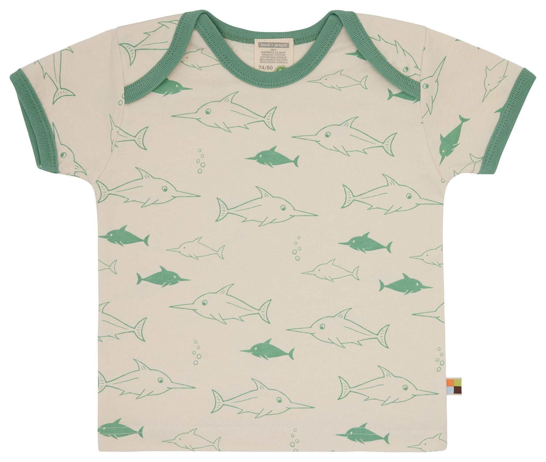 T-Shirt Druck - loud + proud - 1174 - bam - 62/68