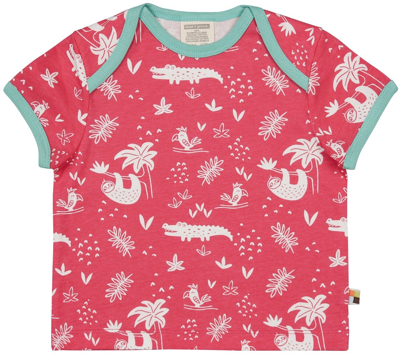 - T-Shirt Druck - loud + proud - 1039-aza-62/68