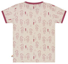 T-Shirt Druck - loud + proud - 1174K - rou - 134/140