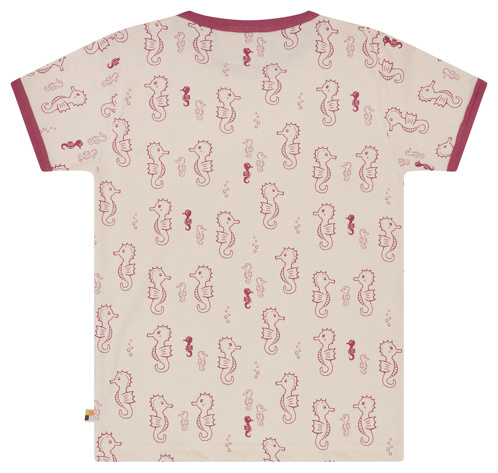 T-Shirt Druck - loud + proud - 1174K - rou - 134/140