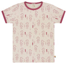 T-Shirt Druck - loud + proud - 1174K - rou - 134/140