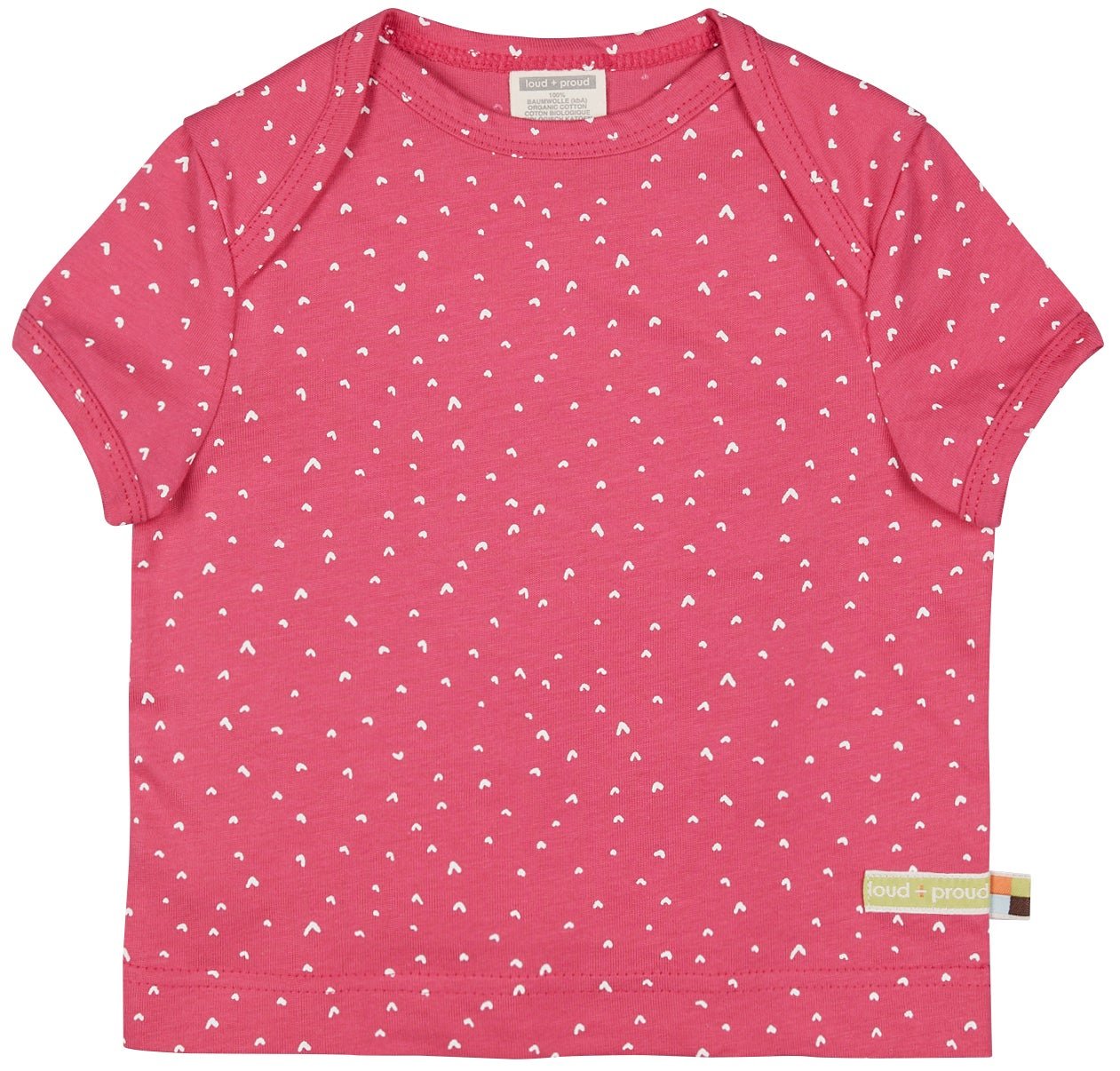 - T-Shirt mit Druck - loud + proud - 1057-aza-62/68