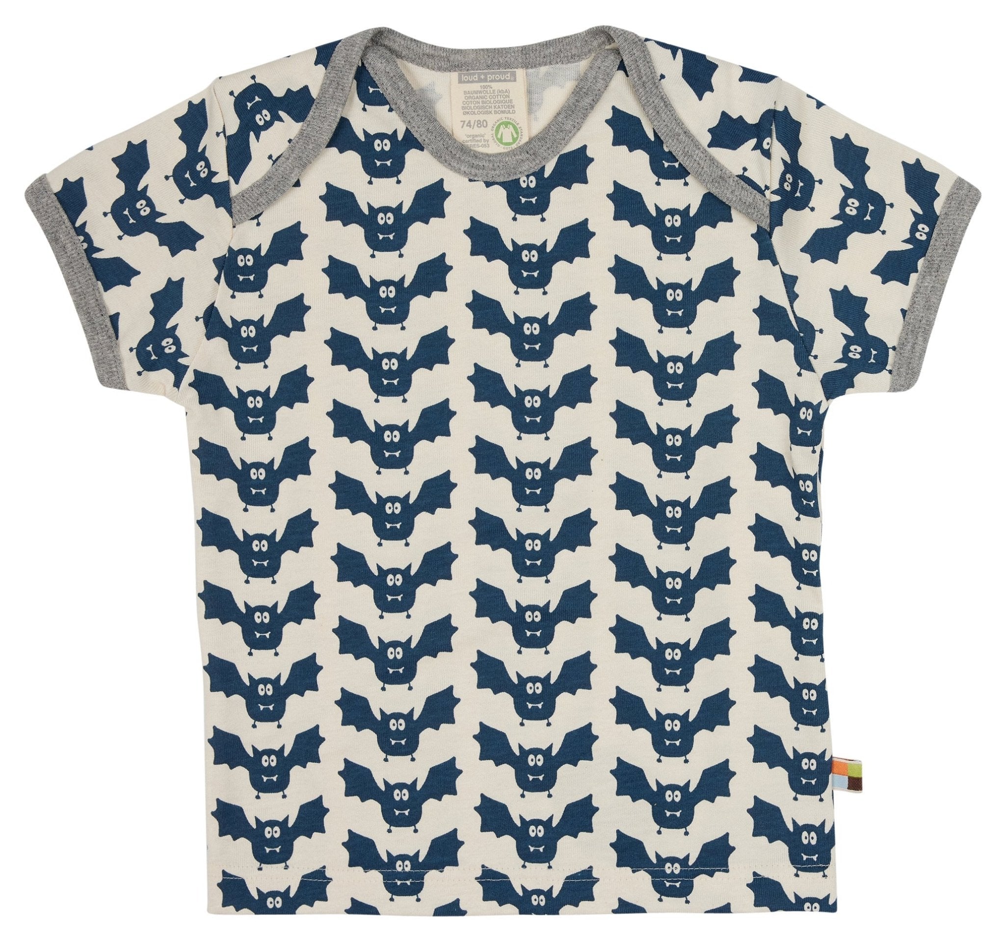 T-Shirt mit Druck - loud + proud - 1111 - ul - 62/68