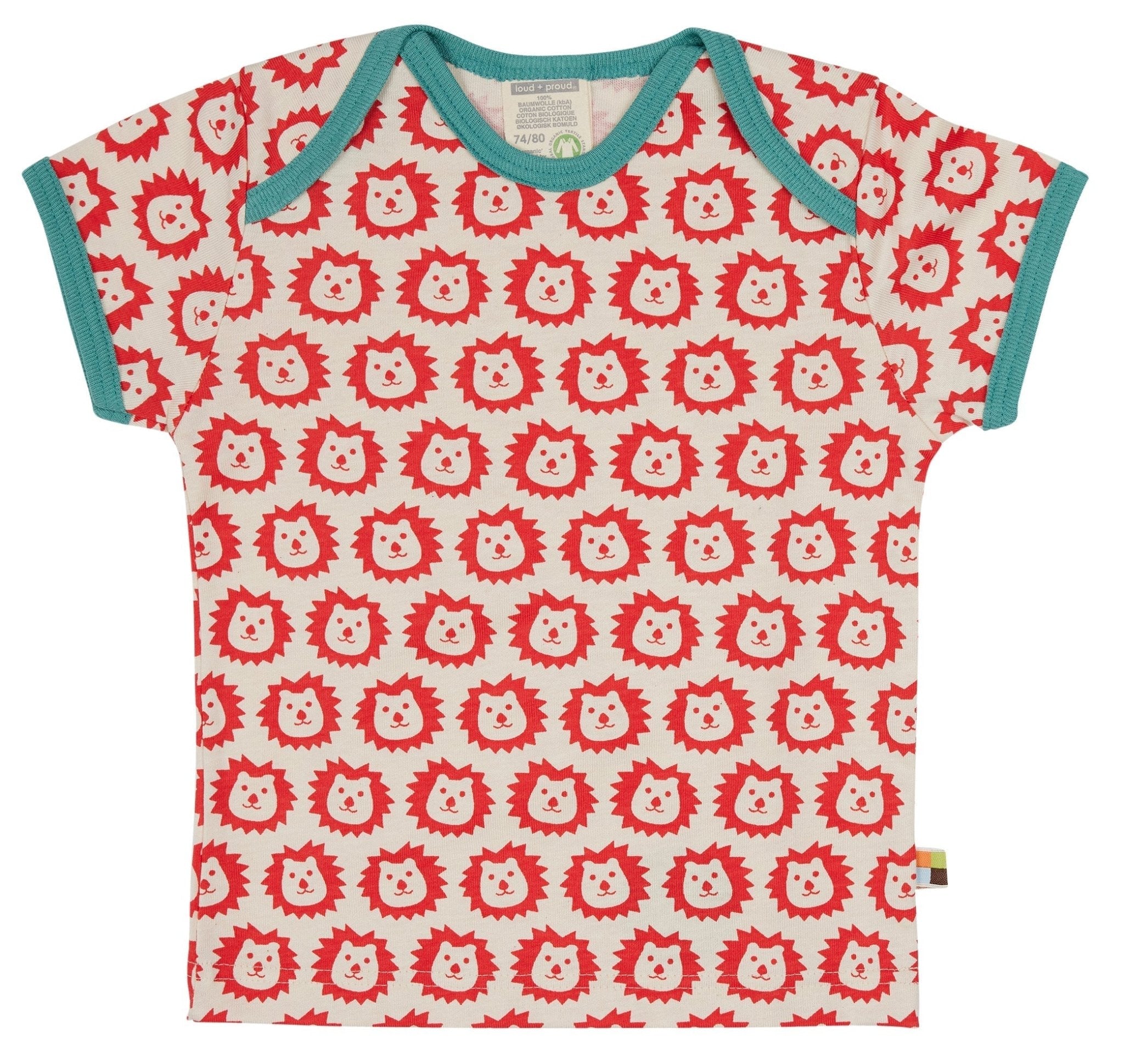 T-Shirt mit Druck - loud + proud - 1111 - su - 62/68