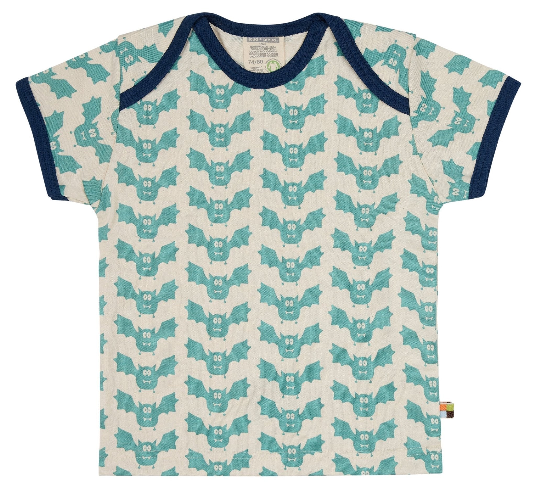 T-Shirt mit Druck - loud + proud - 1111 - ore - 62/68