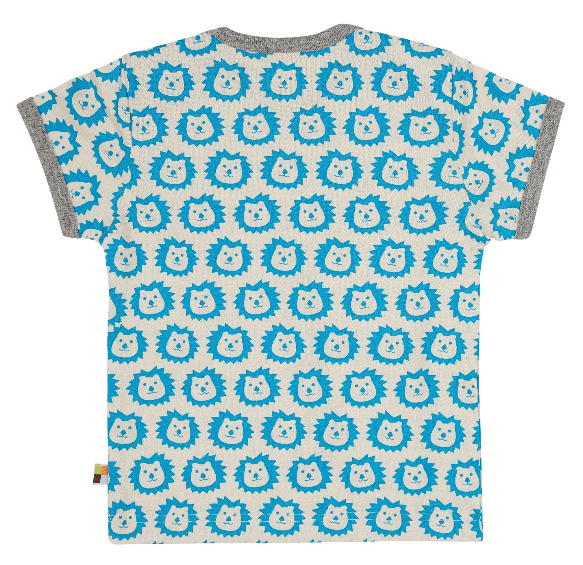 T-Shirt mit Druck - loud + proud - 1111 - aq - 62/68