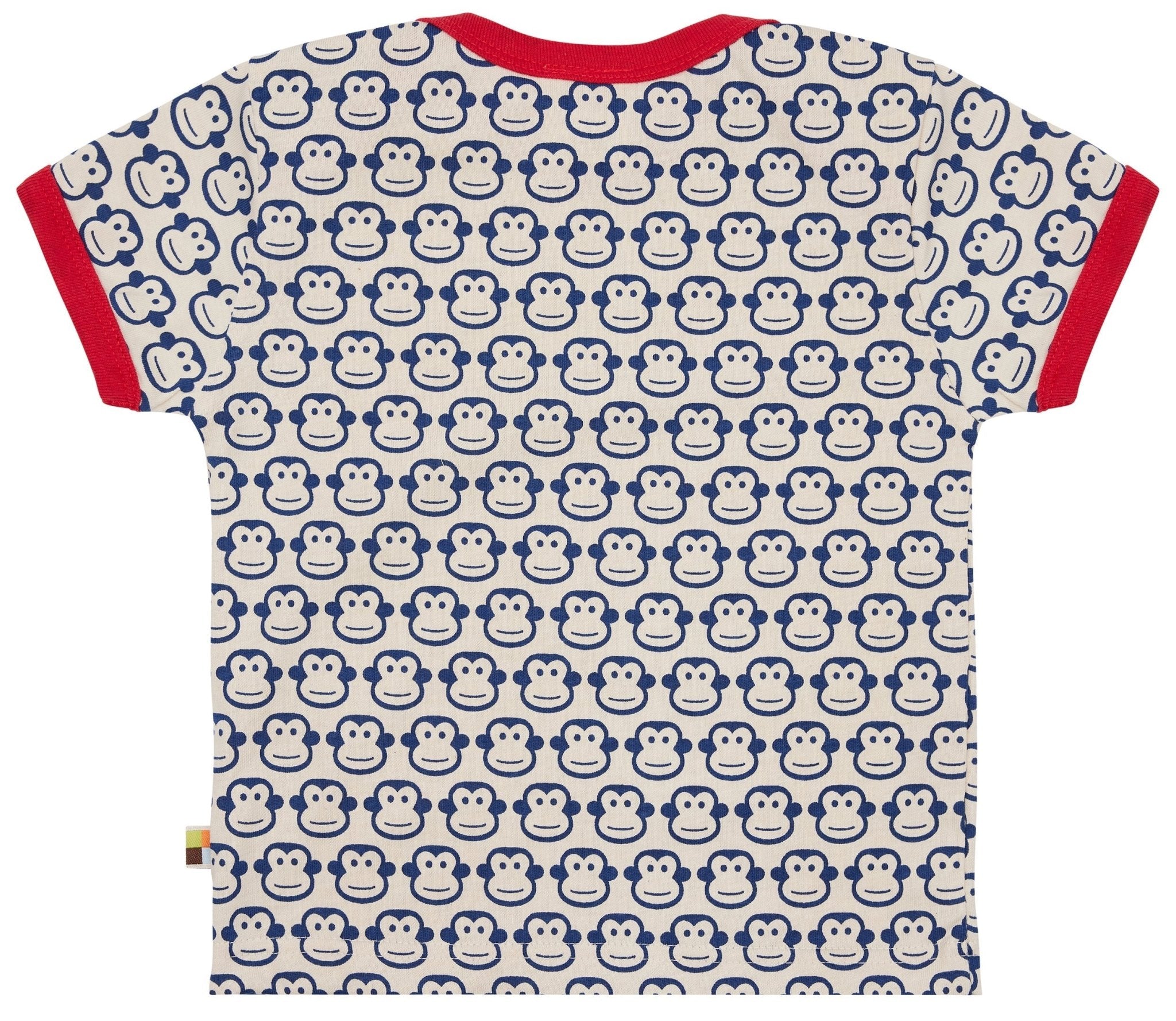 T-Shirt mit Druck Affen - loud + proud - 2096 - ul - 62/68