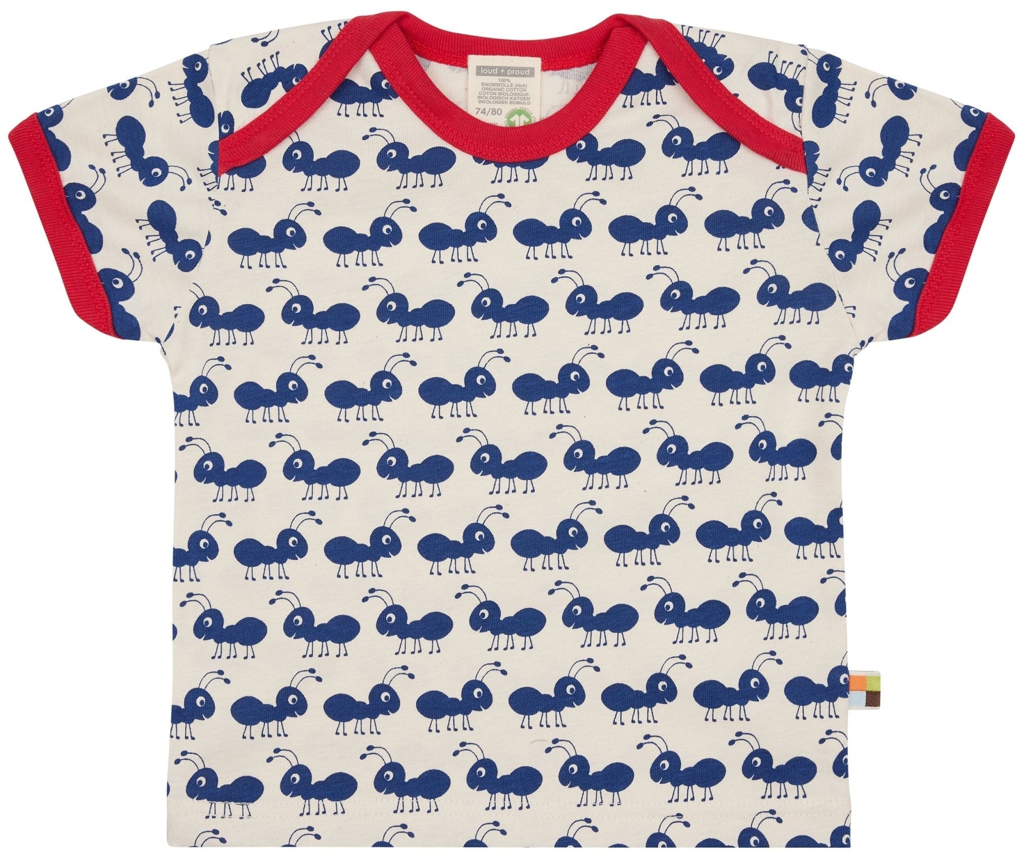 T-Shirt mit Druck Ameisen - loud + proud - 2076 - ul - 62/68