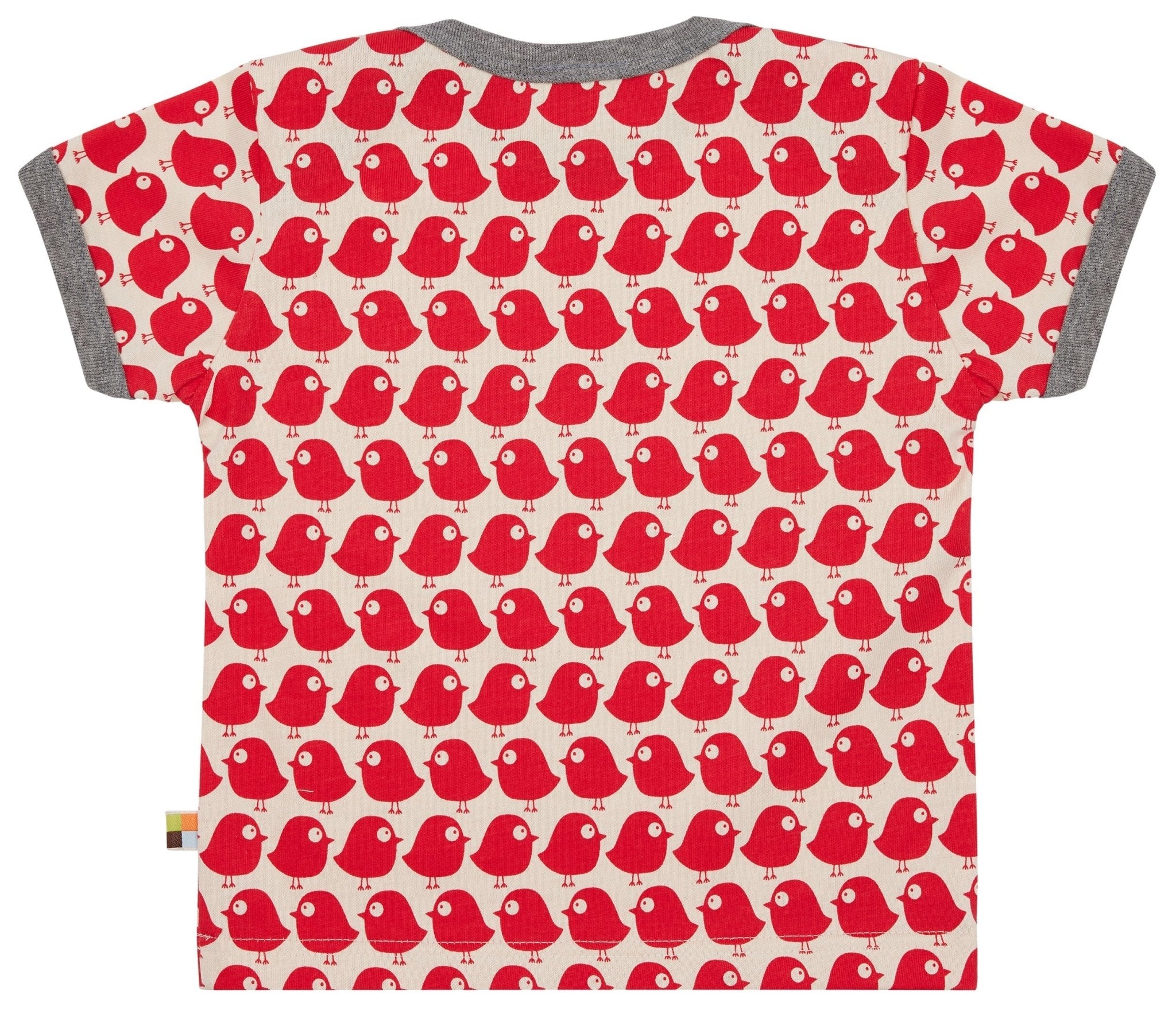 T-Shirt mit Druck Vögel - loud + proud - 2080 - to - 62/68