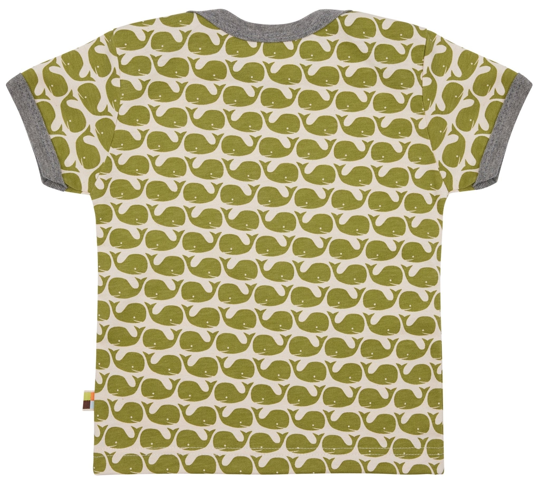 T-Shirt mit Druck Wale - loud + proud - 2088 - mo - 62/68