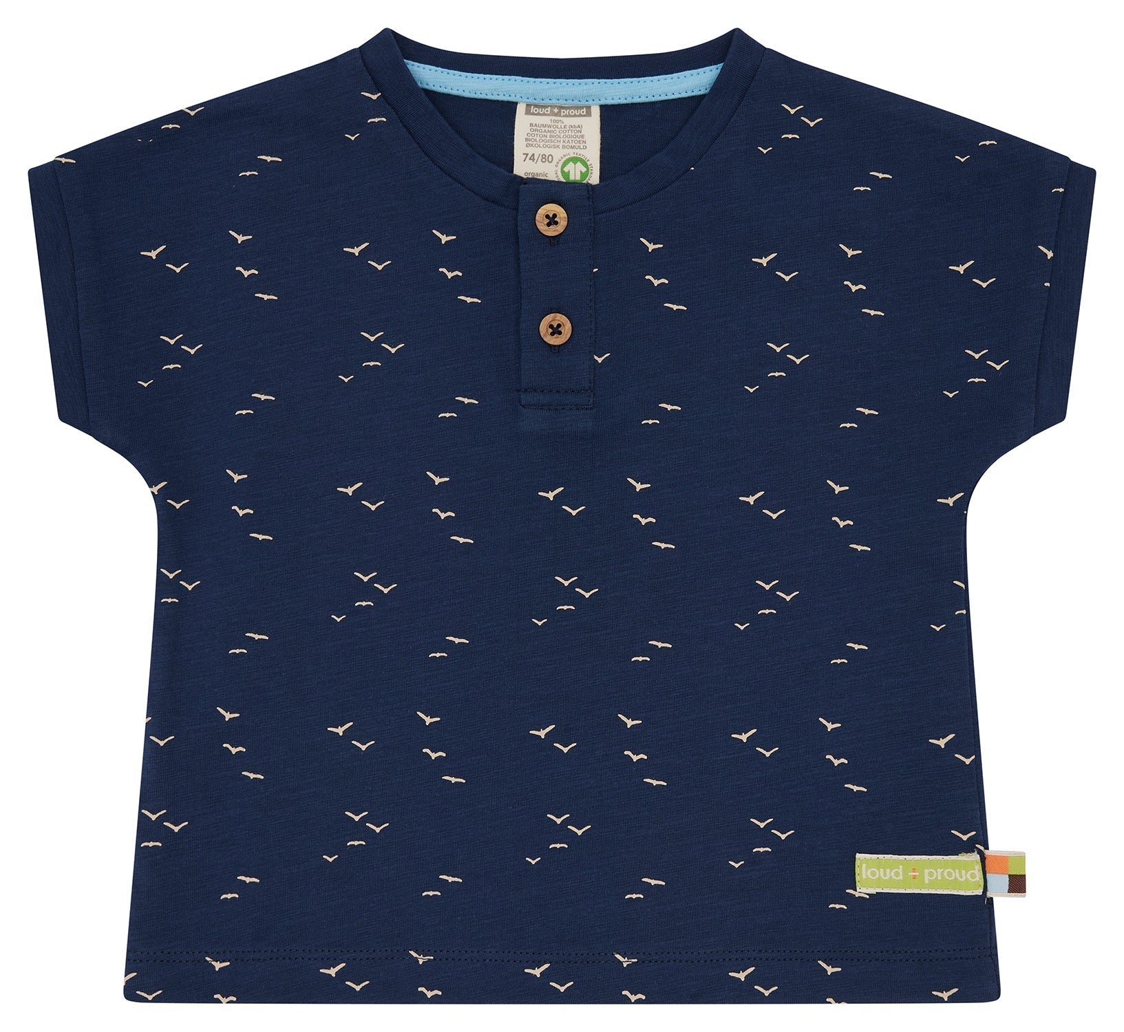 T-Shirt Slub Jersey - loud + proud - 1181 - ul - 62/68