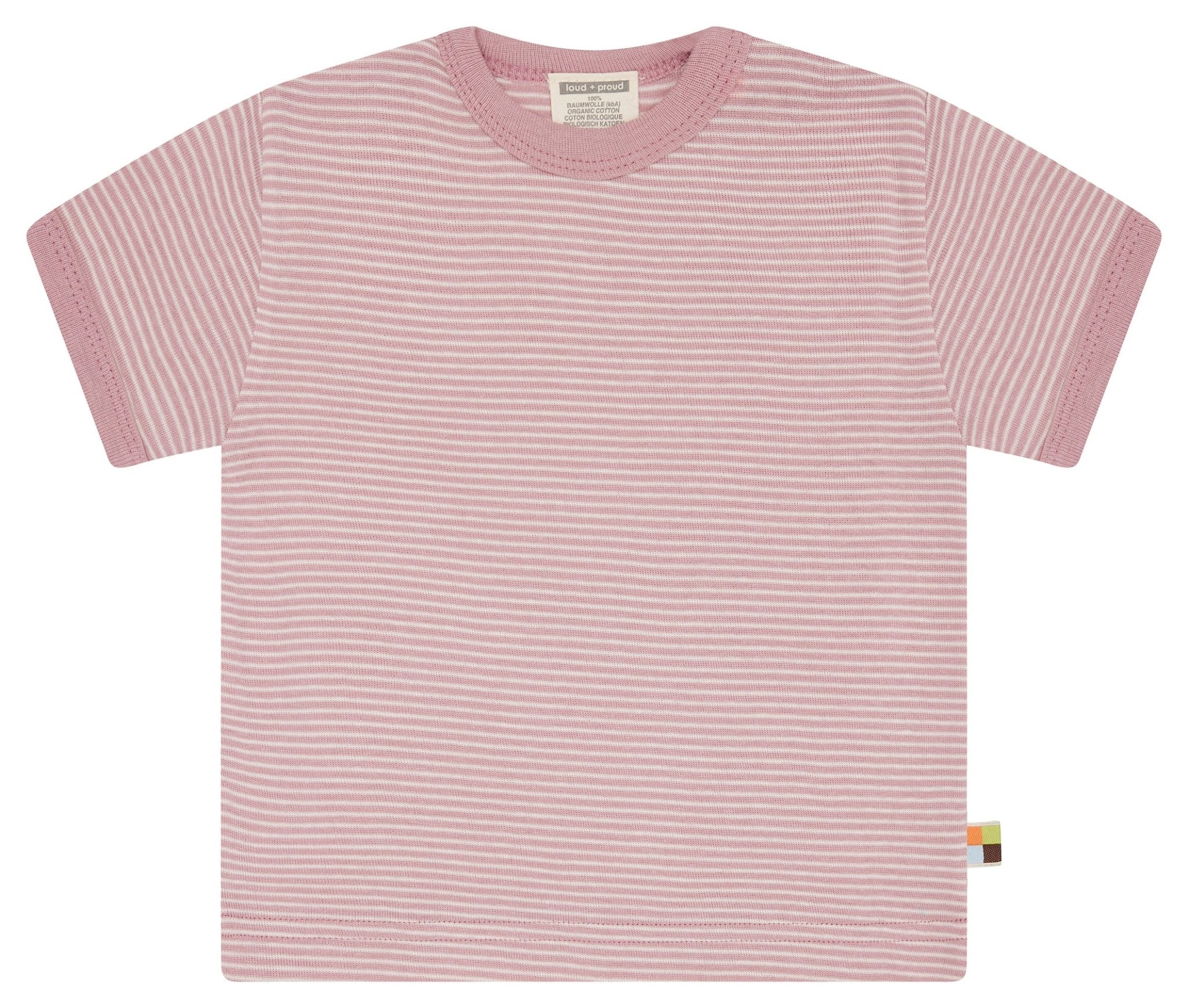 T-Shirt Streifen - loud + proud - 1207-ast-62/68