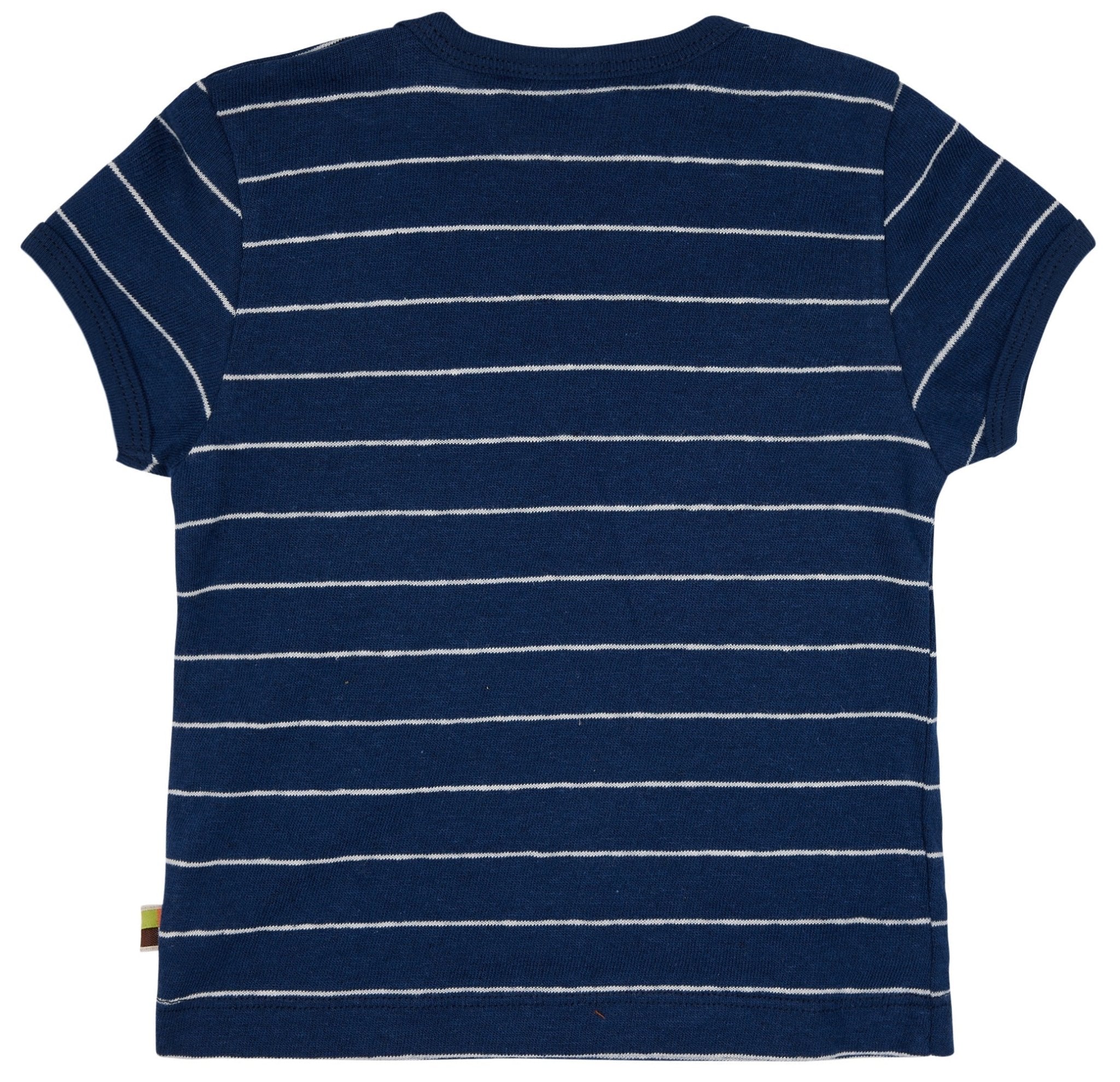 T-Shirt Streifen mit Leinen - loud + proud - 1114 - ul - 62/68