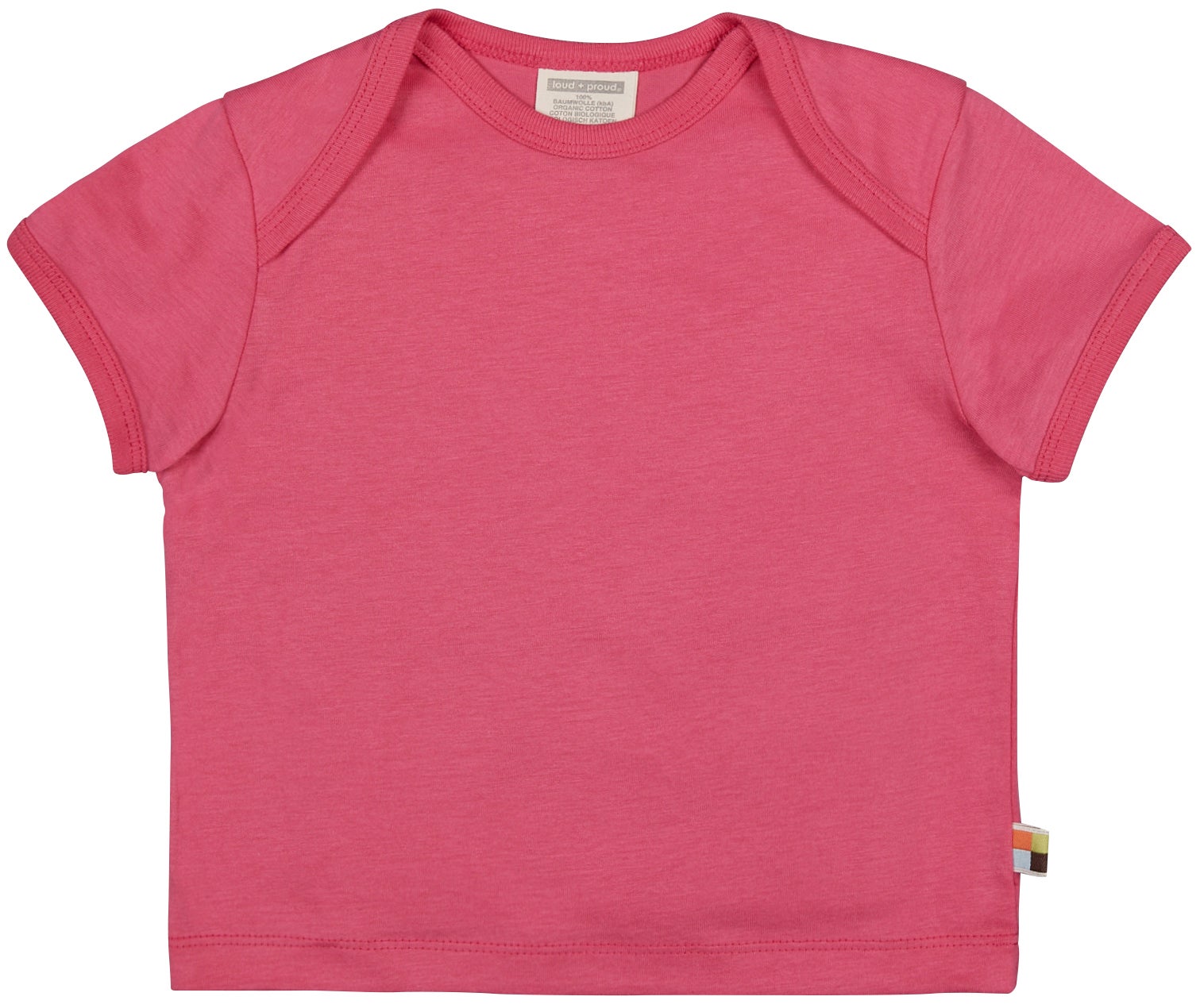 - T-Shirt uni - loud + proud - 1041-aza-50/56