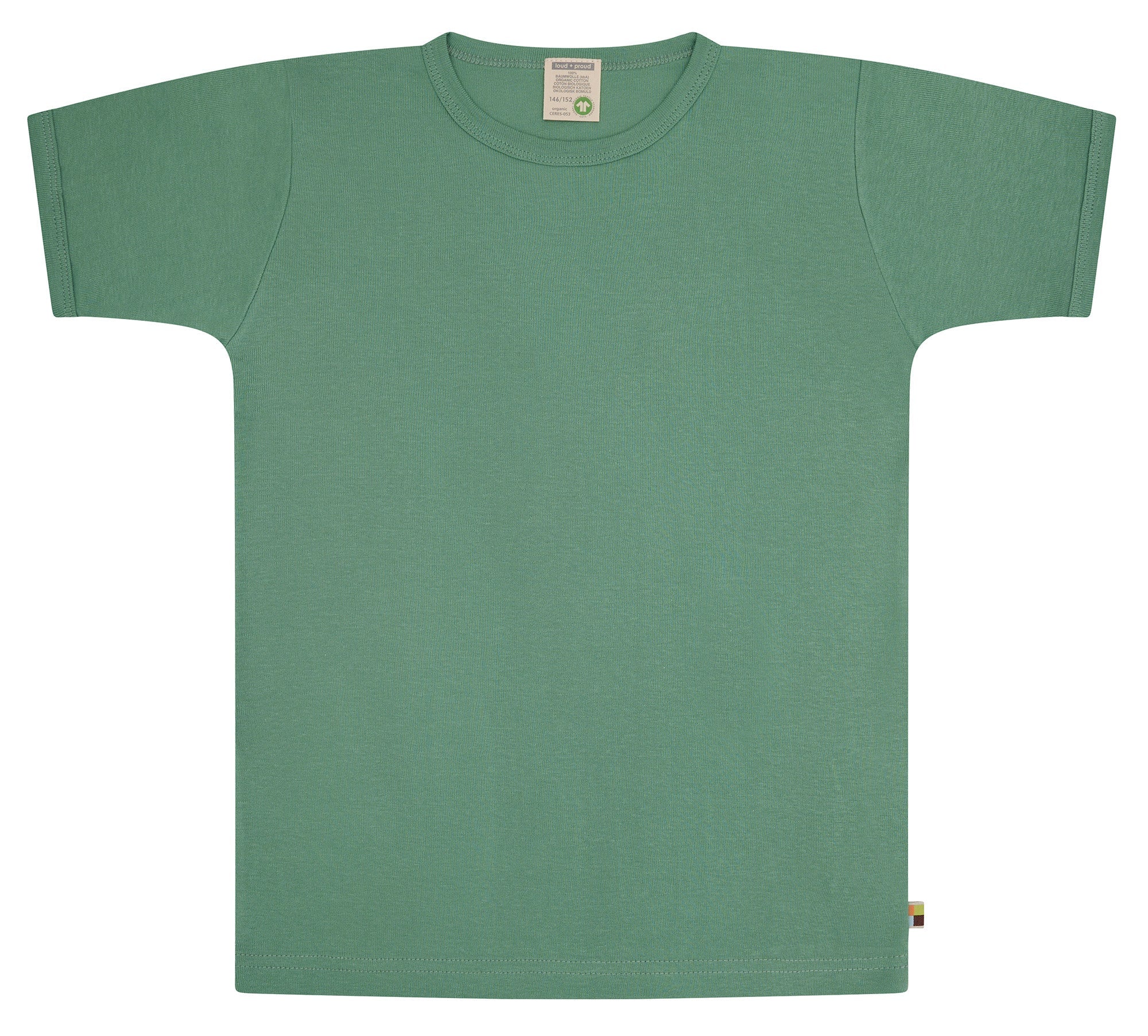 T-Shirt uni - loud + proud - 1190K - bam - 134/140