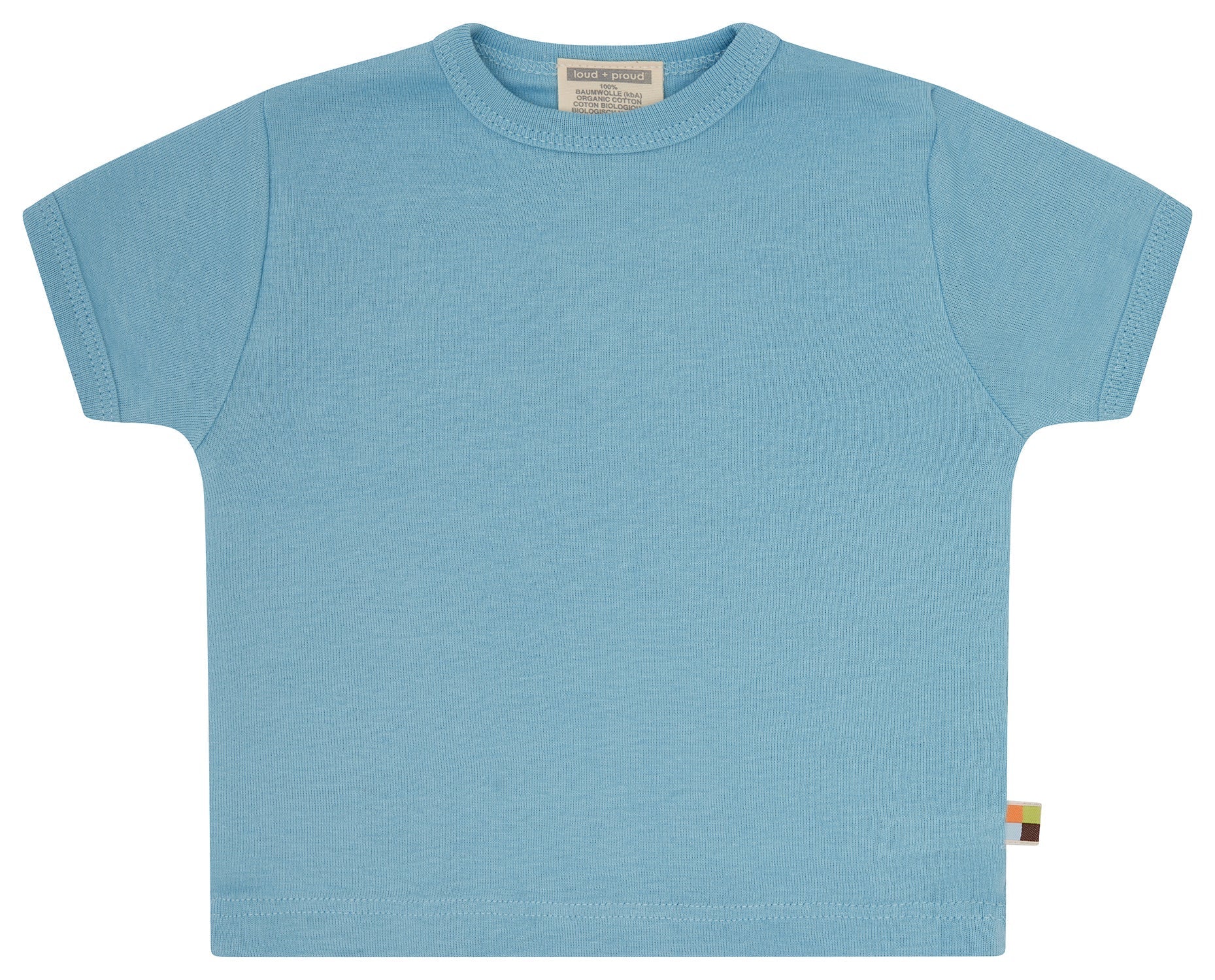 T-Shirt uni - loud + proud - 1190 - air - 62/68