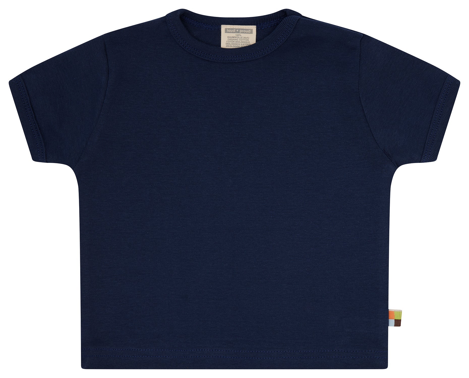 T-Shirt uni - loud + proud - 1190 - ul - 62/68