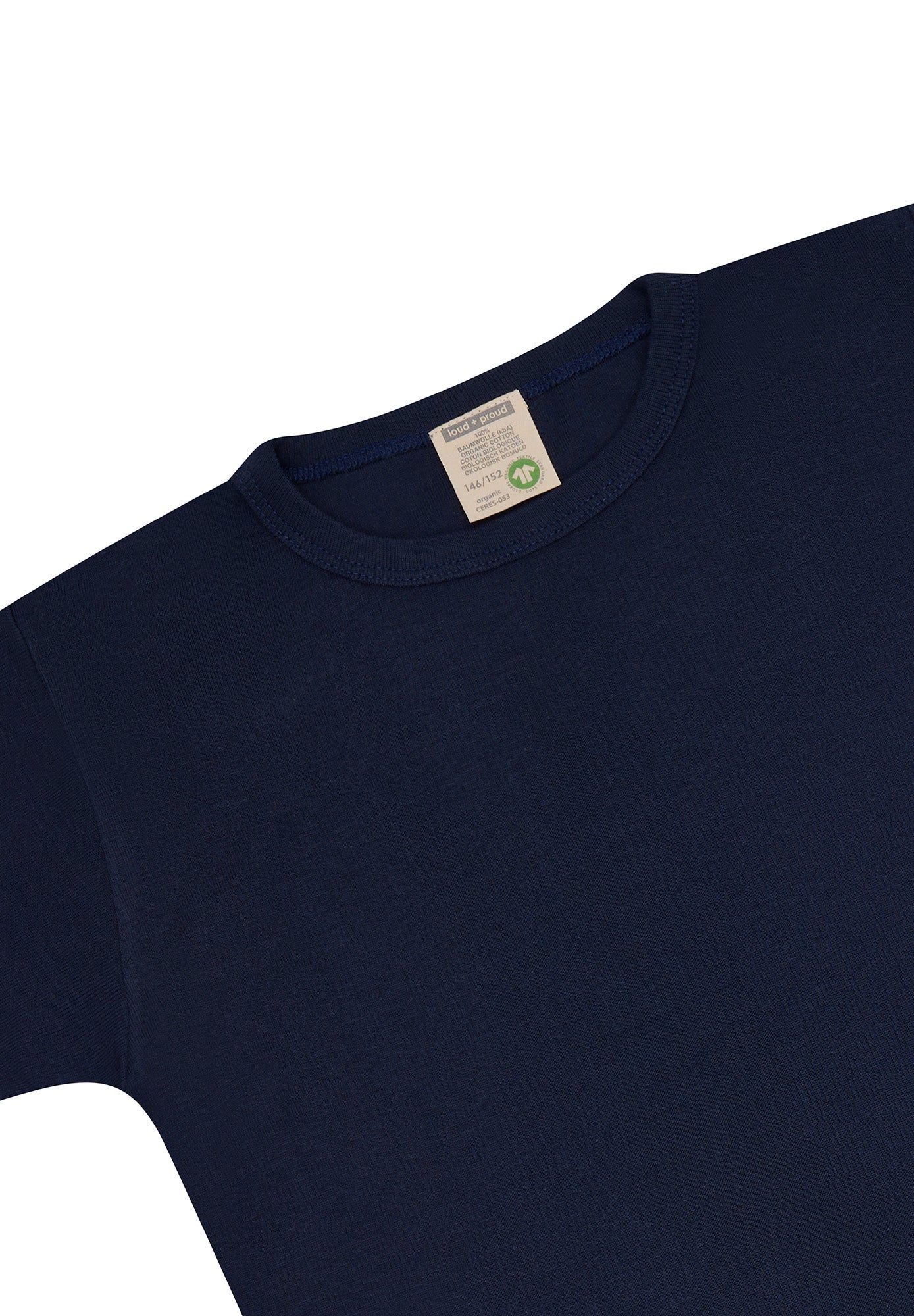 T-Shirt uni - loud + proud - 1190K - ul - 134/140