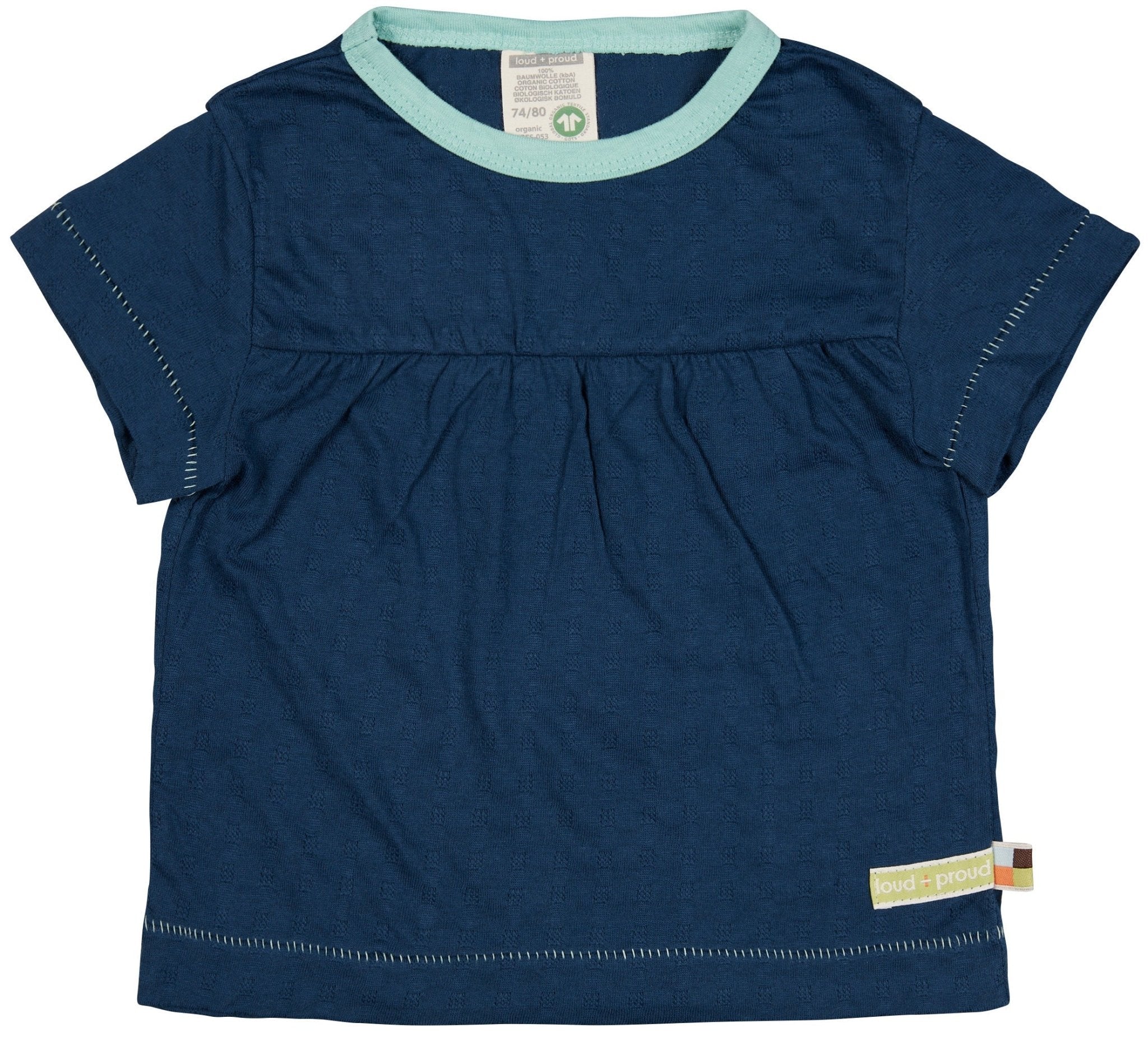 - Tunika mit Jacquard - Muster - loud + proud - 1059-aza-62/68