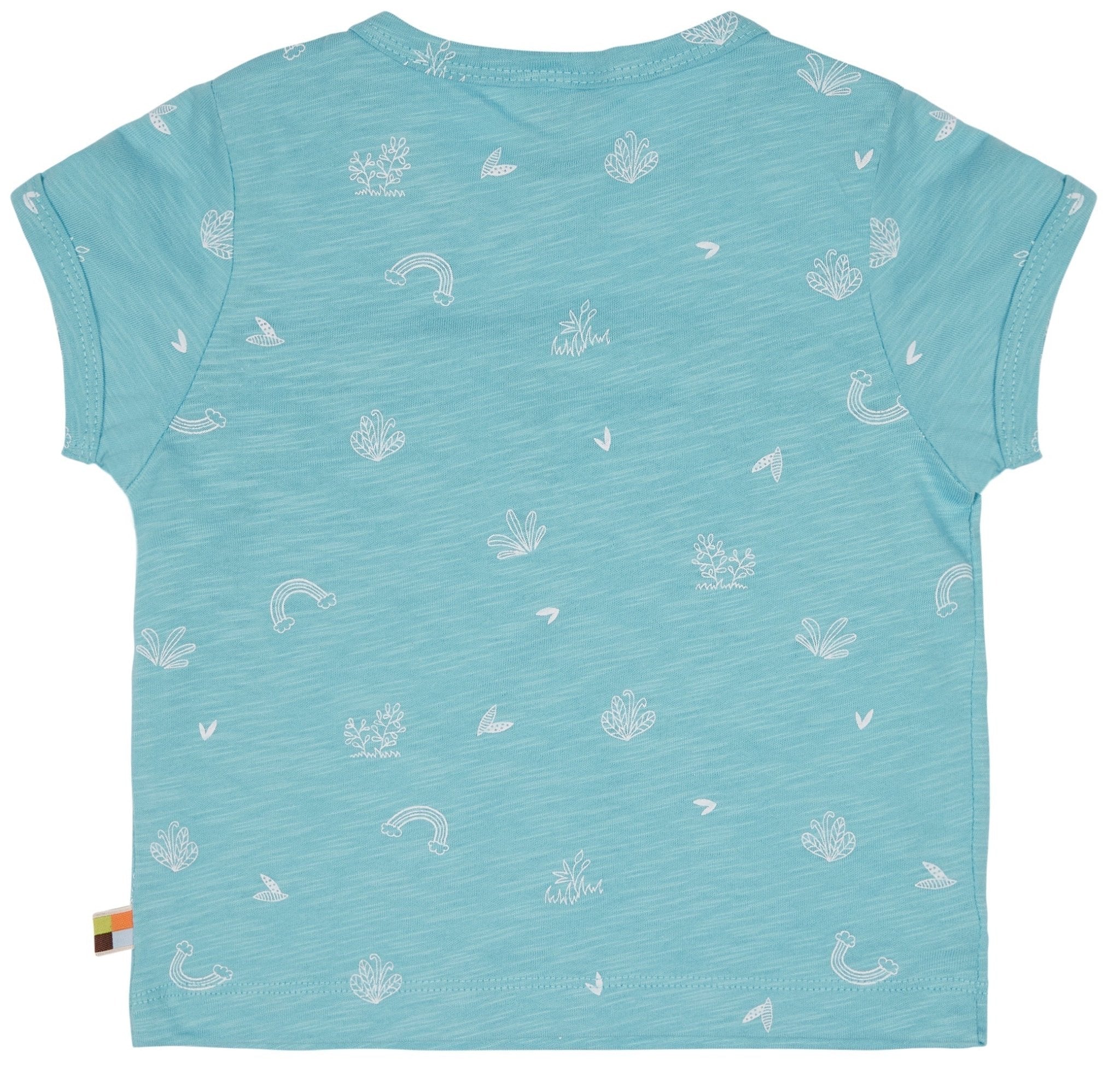 Tunika Slub Jersey mit Druck - loud + proud - 1122 - cya - 62/68