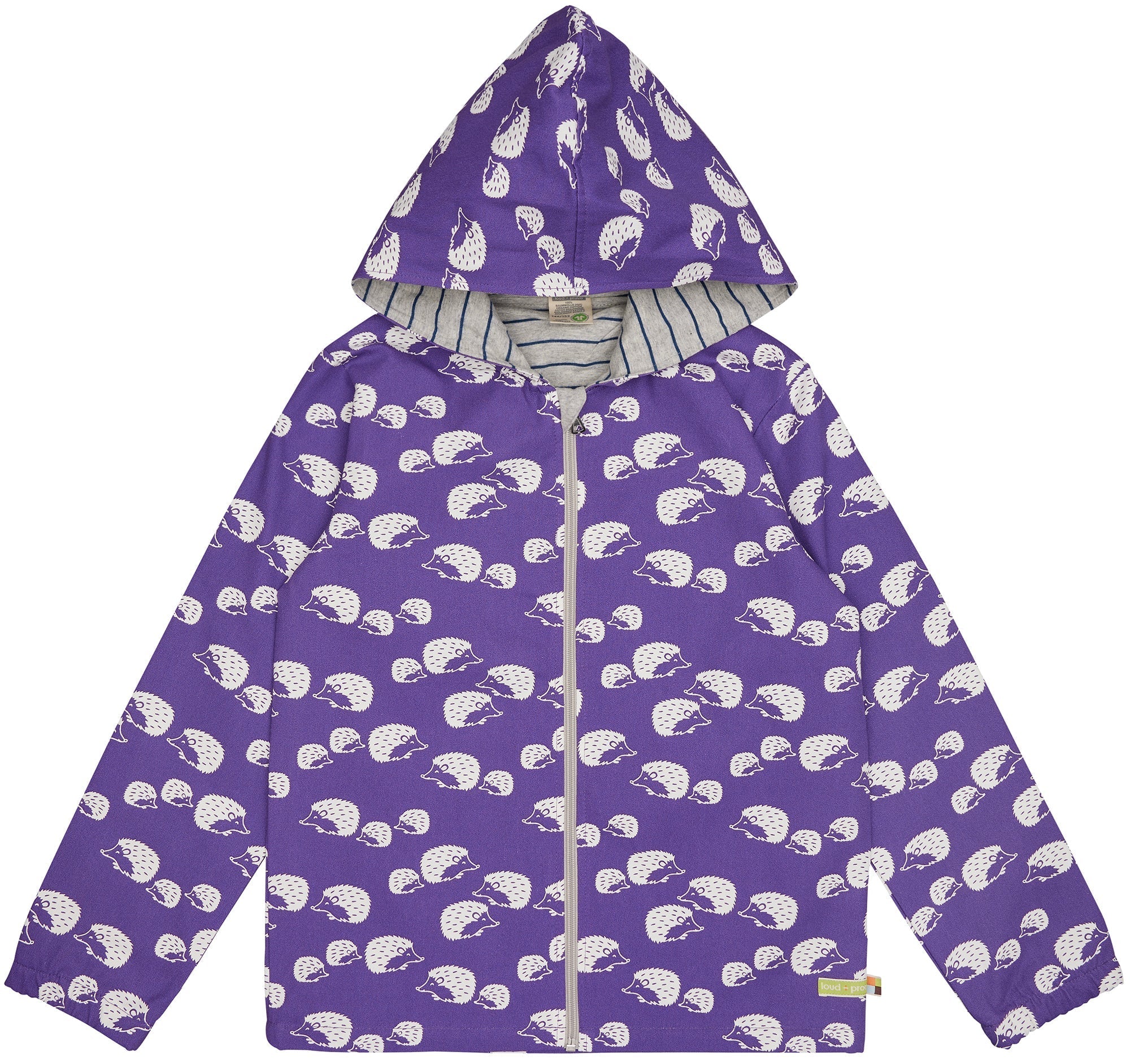 Wasserabweisende Jacke mit Druck - loud + proud - 3130K - vio - 134/140