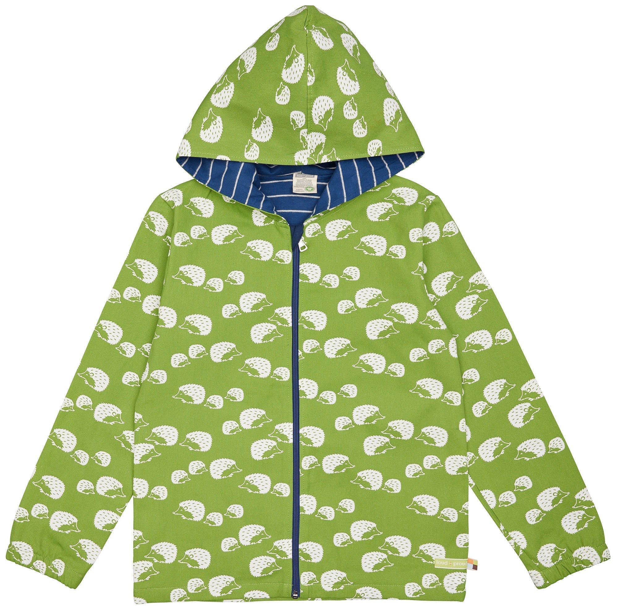 Wasserabweisende Jacke mit Druck - loud + proud - 3130K - grs - 134/140