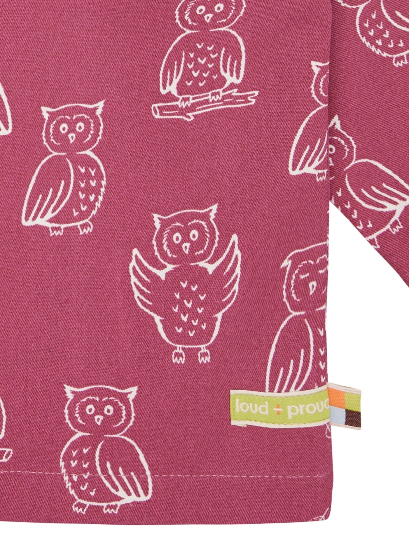 Wasserabweisende Jacke mit Druck - loud + proud - 3144 - rou - 62/68