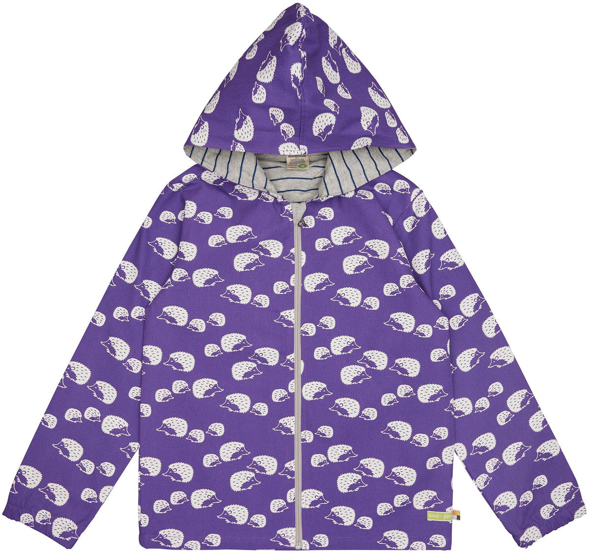 Wasserabweisende Jacke mit Druck - loud + proud - 3130K-vio-134/140
