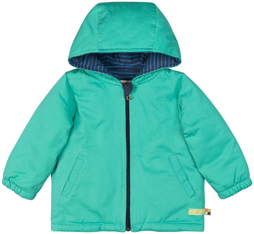 - Wasserabweisende, wattierte Jacke - loud + proud - 3043-Jade-62/68