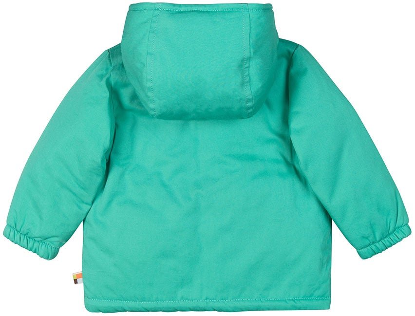 - Wasserabweisende, wattierte Jacke - loud + proud - 3043-Jade-62/68