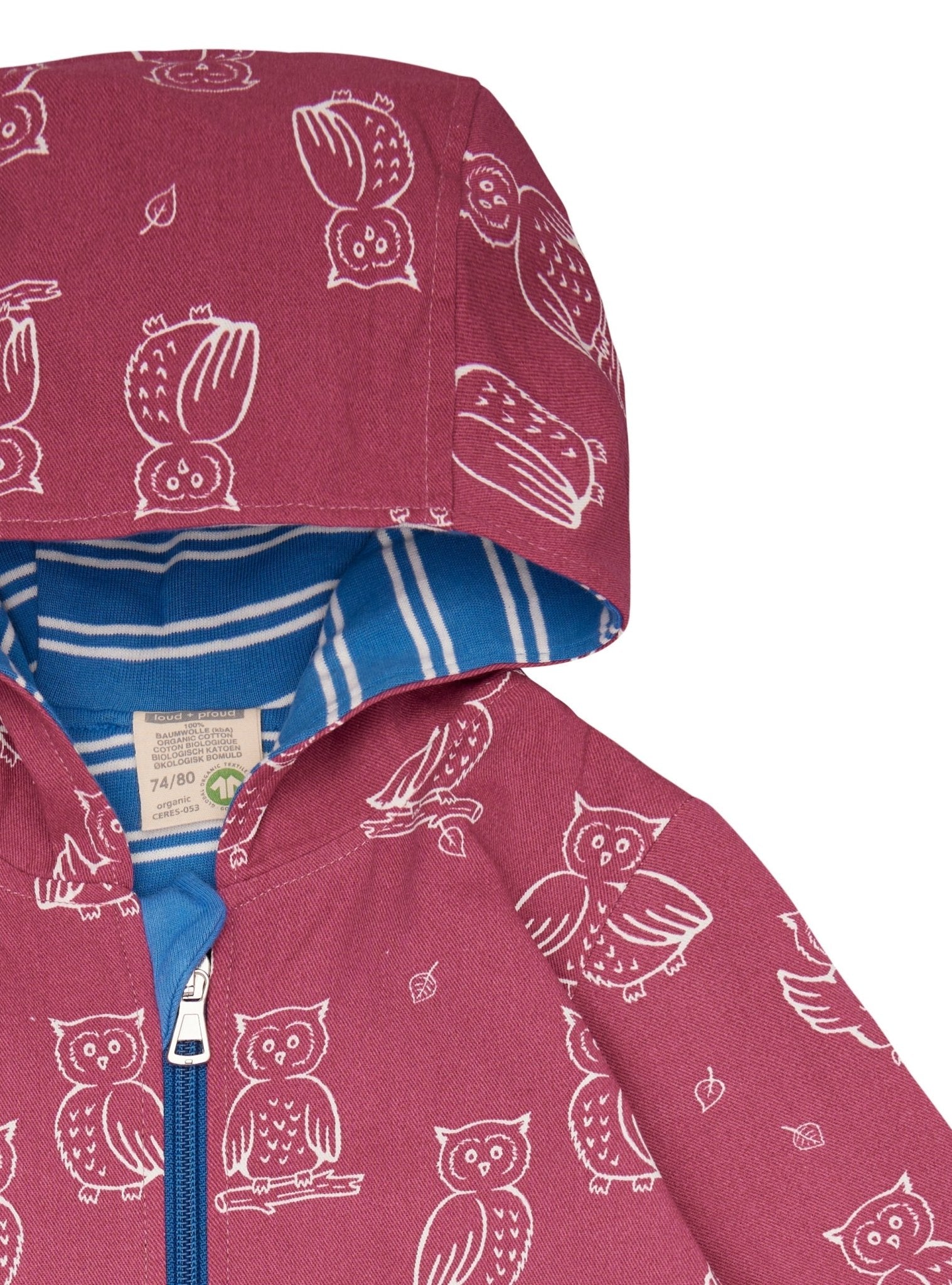 Wasserabweisender Overall mit Druck - loud + proud - 5148 - rou - 50/56