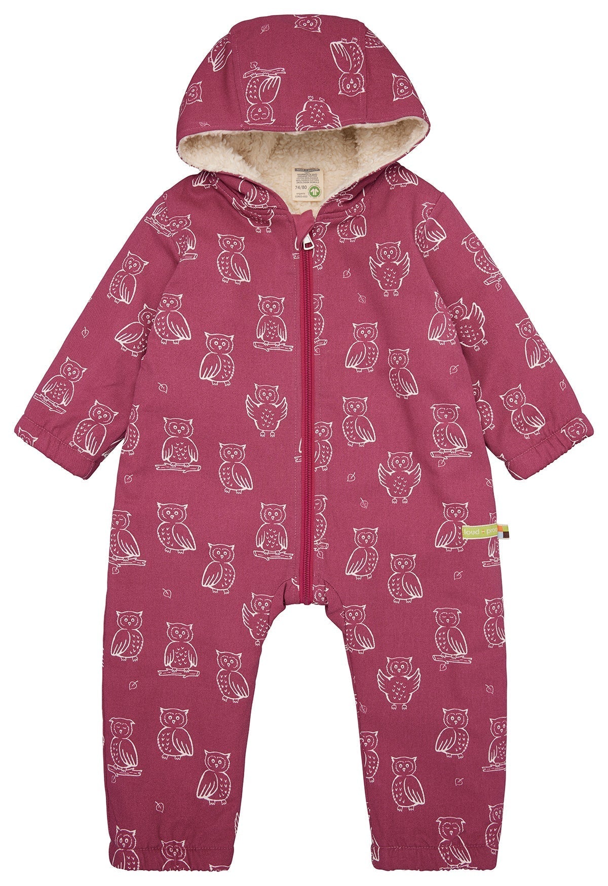 Wasserabweisender Overall mit Teddyfutter - loud + proud - 5150 - rou - 50/56