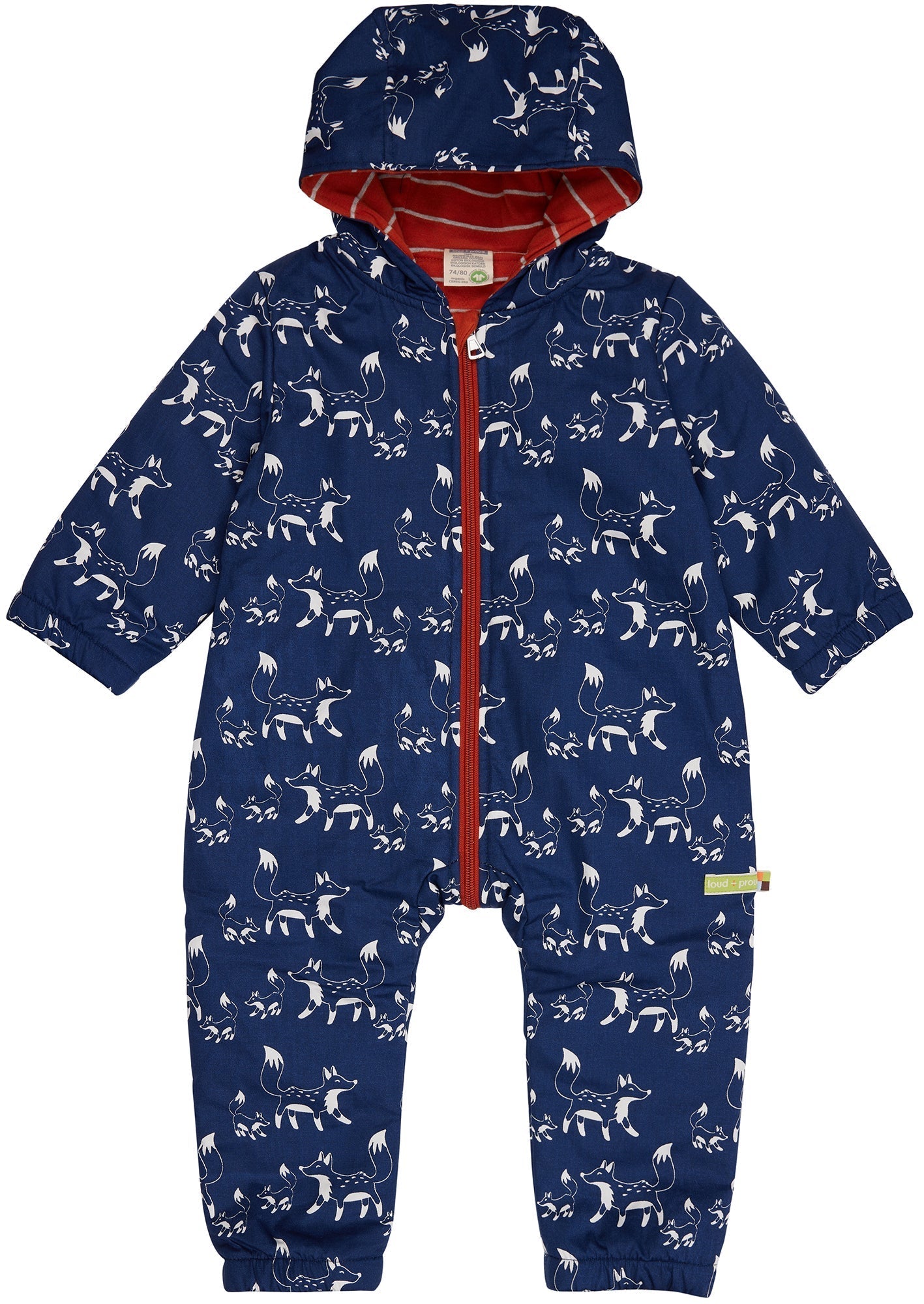 Wasserabweisender Overall, wattiert - loud + proud - 5136 - ul - 50/56