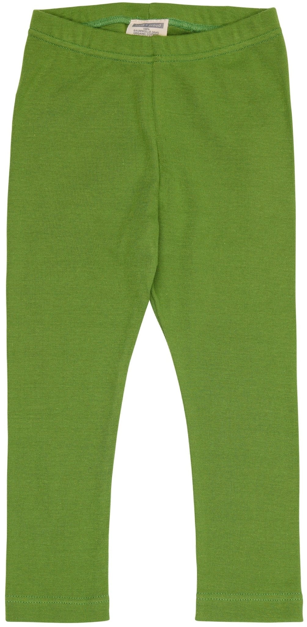 Weiche Feinripp Legging - loud + proud - 4191 - grs - 62/68