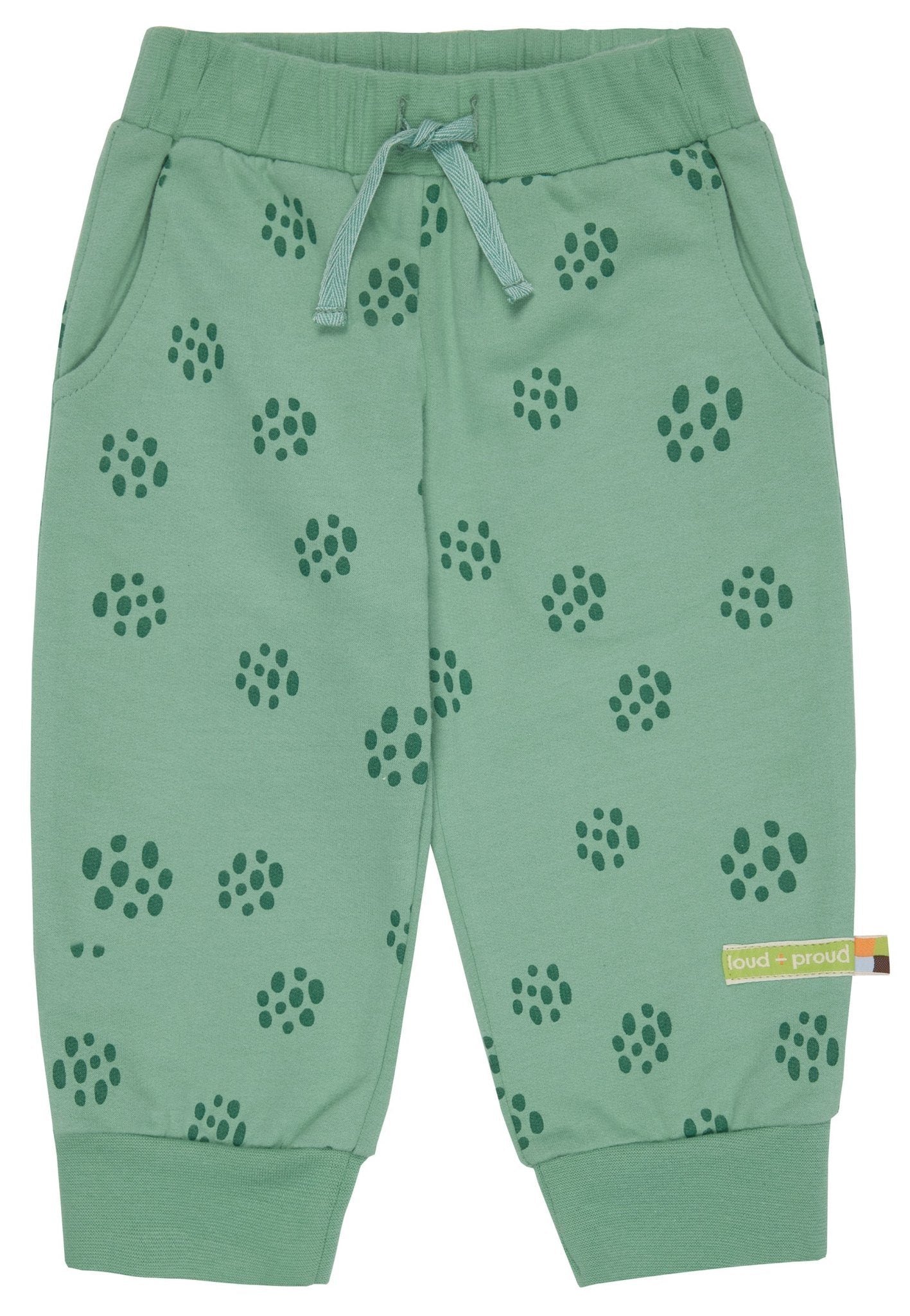 - Weiche Sweathose - loud + proud - 4146-Bamboo-62/68