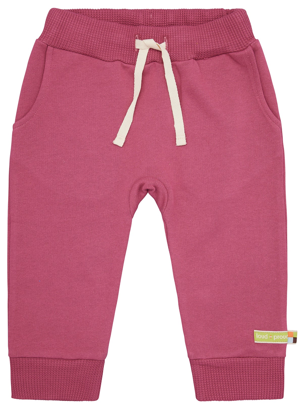 Weiche Sweathose - loud + proud - 4220 - rou - 62/68