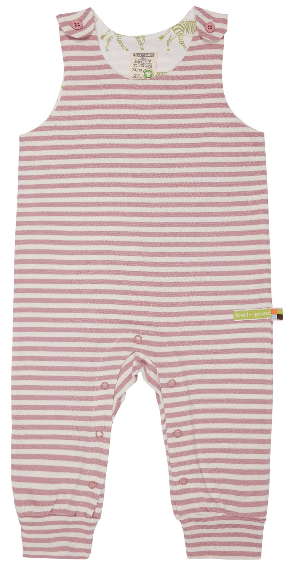 Weicher Strampler - loud + proud - 5130 - ast - 50/56