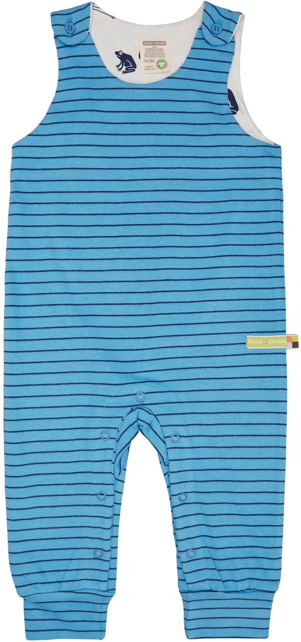 Weicher Strampler - loud + proud - 5145 - bas - 50/56