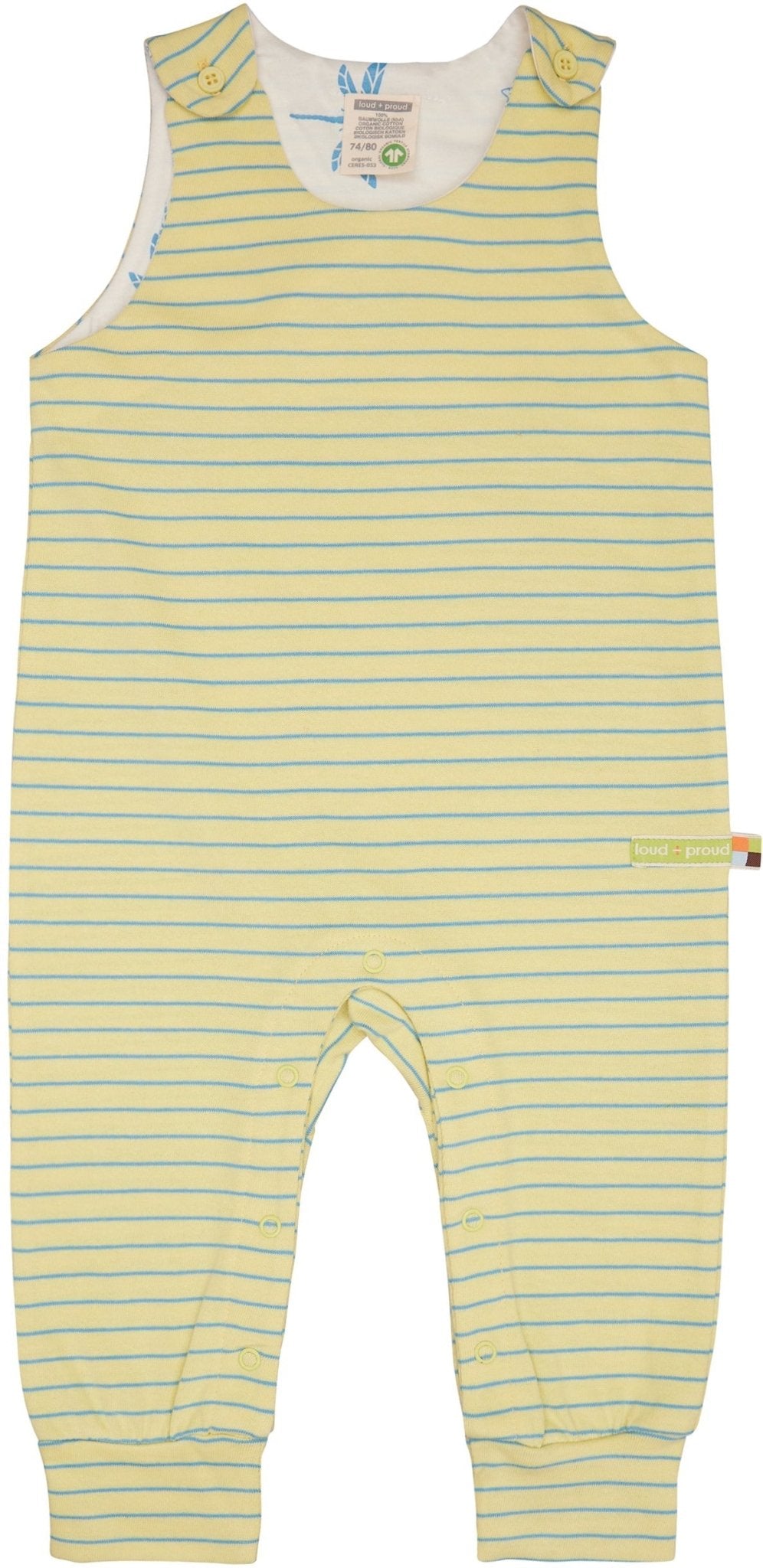 Weicher Strampler - loud + proud - 5145 - bl - 50/56