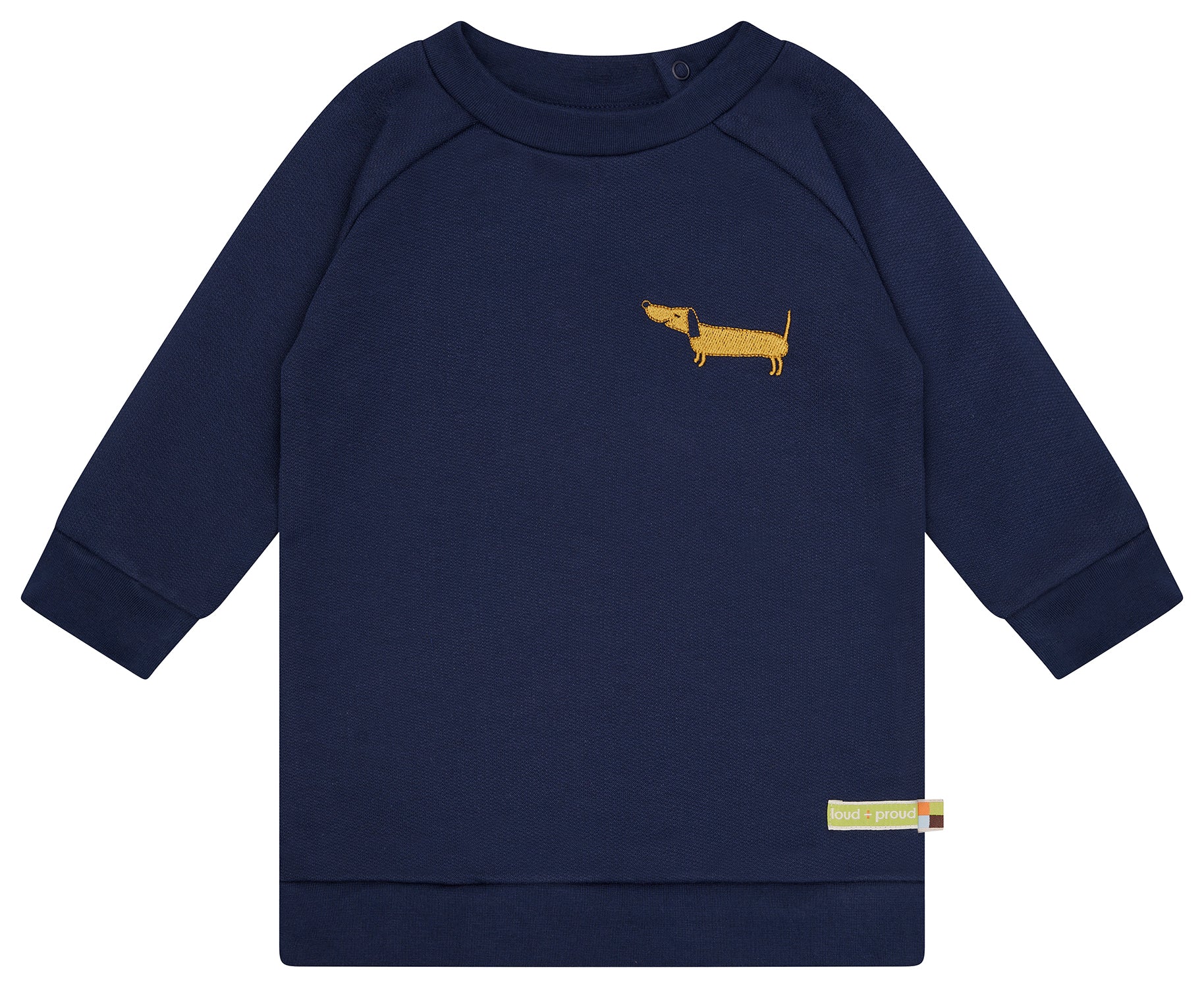 Weiches Sweatkleid - loud + proud - 6095 - ul - 74/80