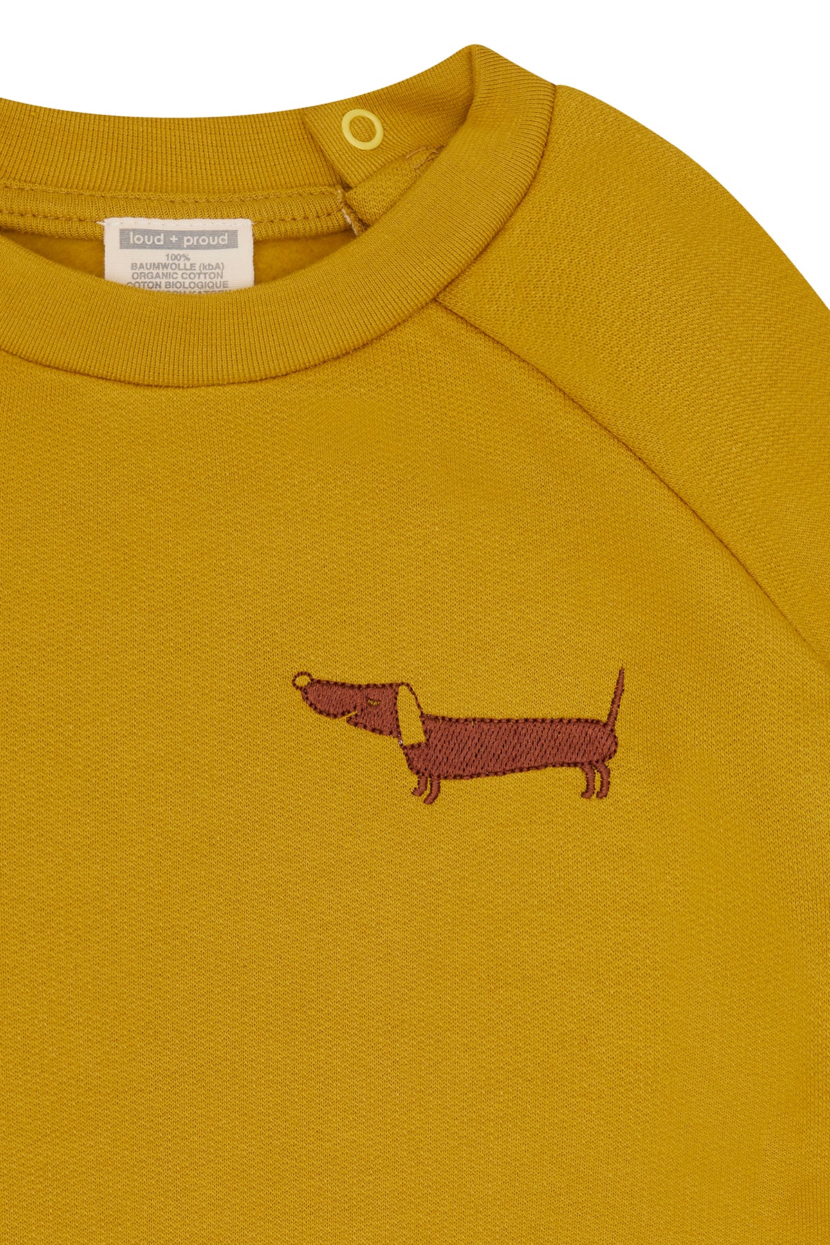 Weiches Sweatkleid - loud + proud - 6095 - cur - 74/80