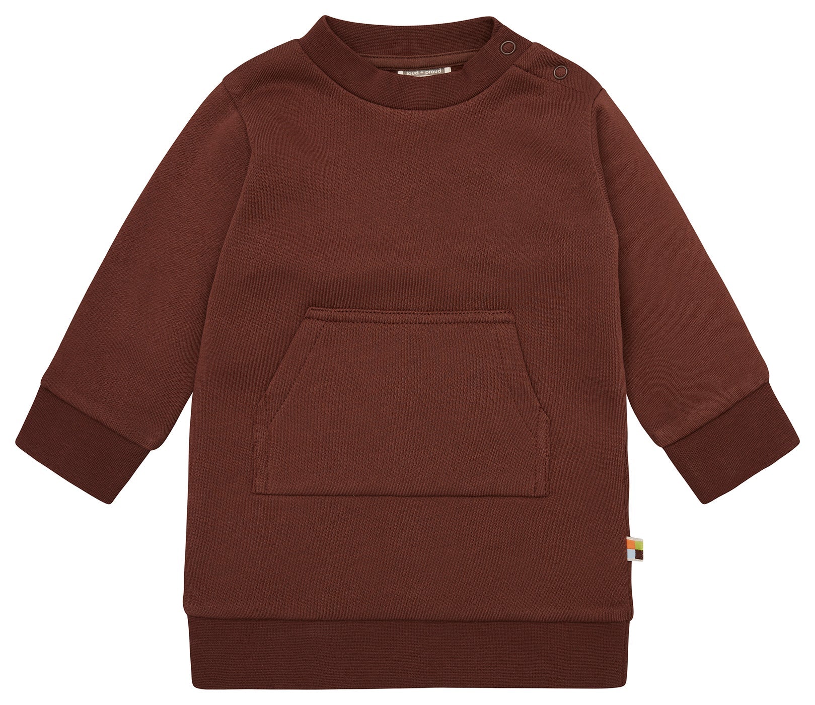 Weiches Sweatkleid - loud + proud - 6088 - woo - 62/68