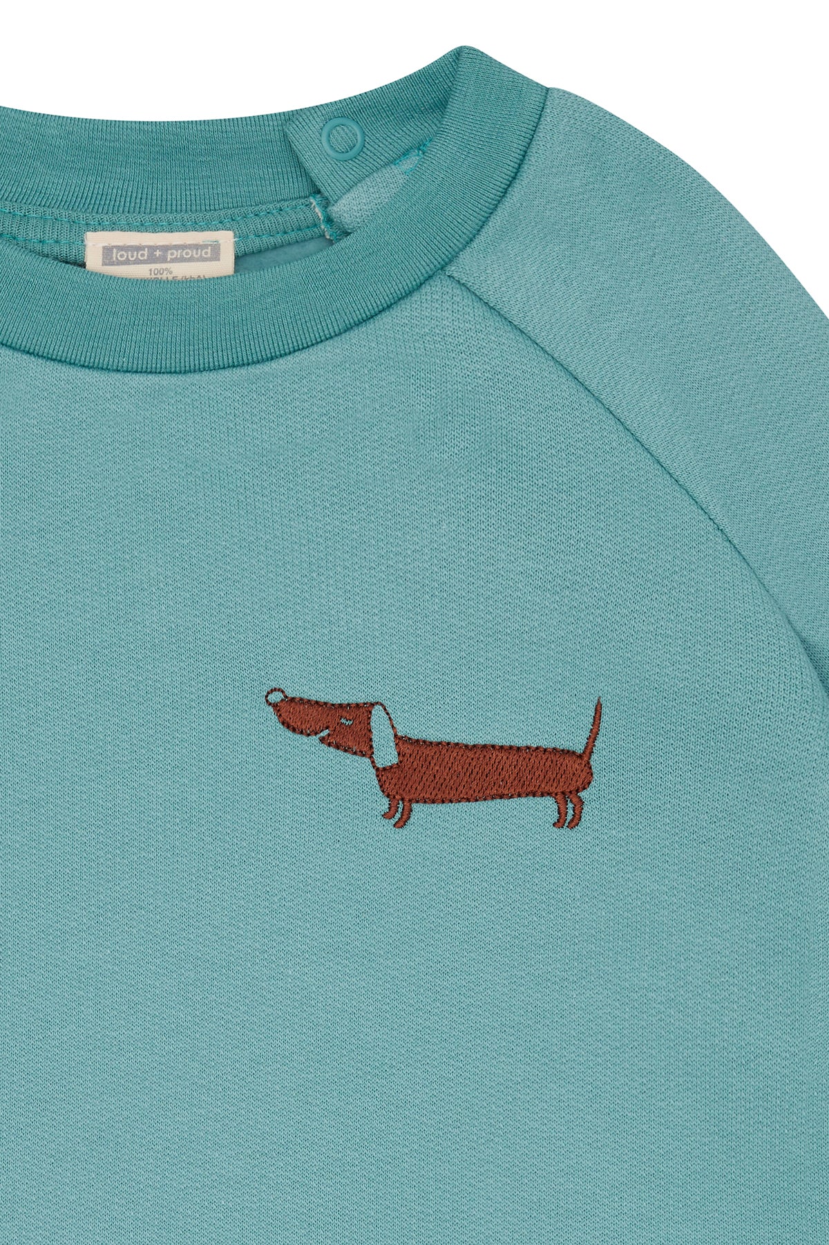 Weiches Sweatkleid - loud + proud - 6095 - ore - 74/80